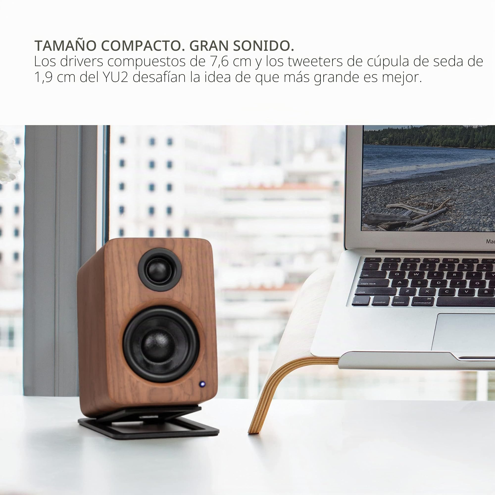 Kanto Altavoces de Escritorio para Juegos de PC con 2 Canales
