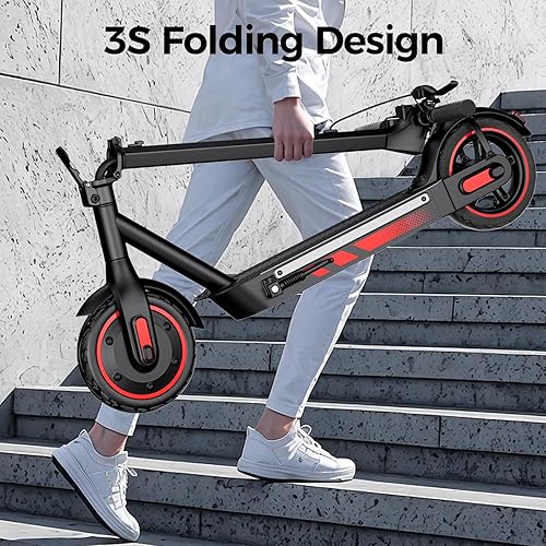 Miniatura 29 de Electric Scooter for Adults, 19/25 Mph Max Speed, 21/25/35 Miles Range,350/500/600W APP Control E-Scooter with 8.5"/10" Inflatable tire, Foldable