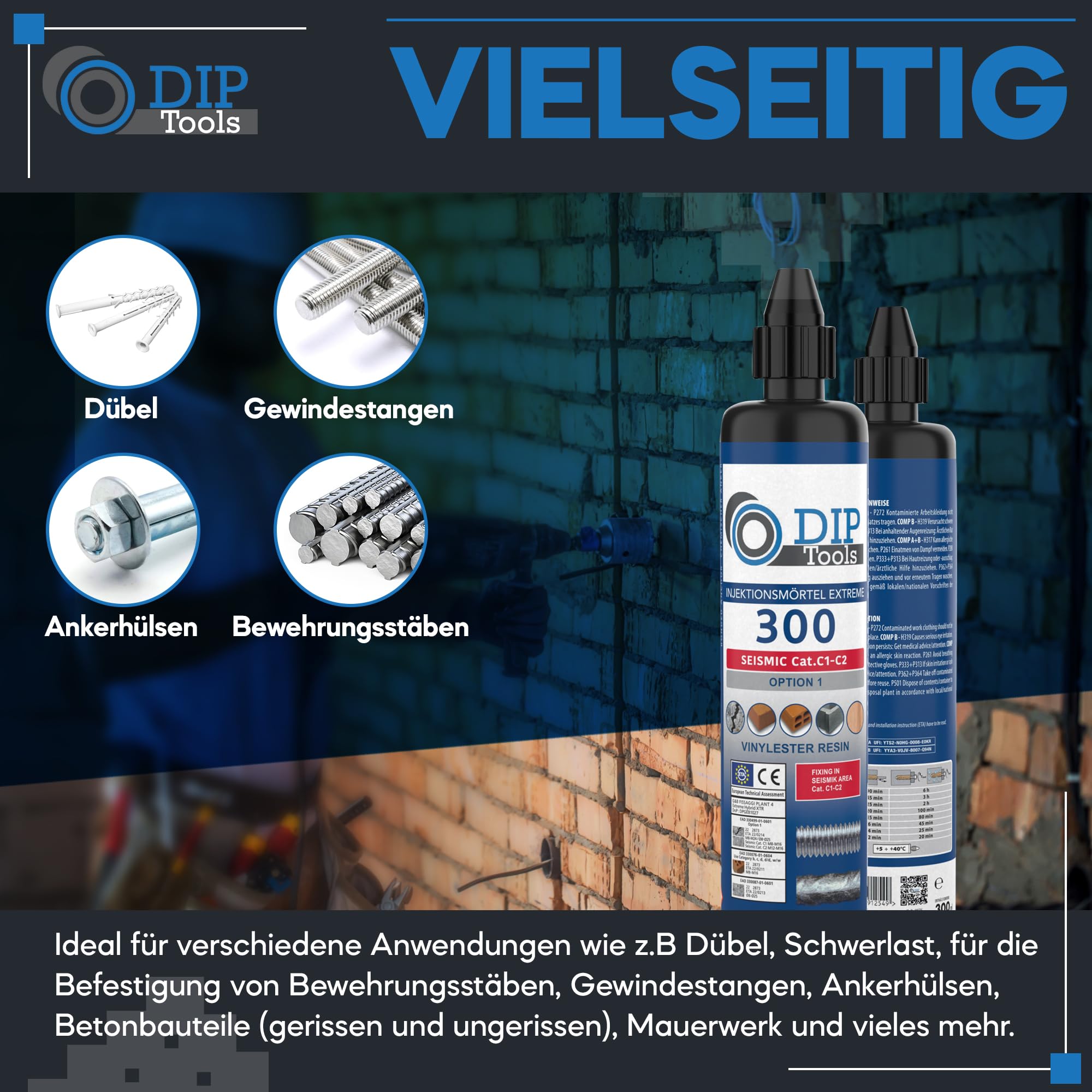 DIP-Tools Extreme zaprawa iniekcyjna