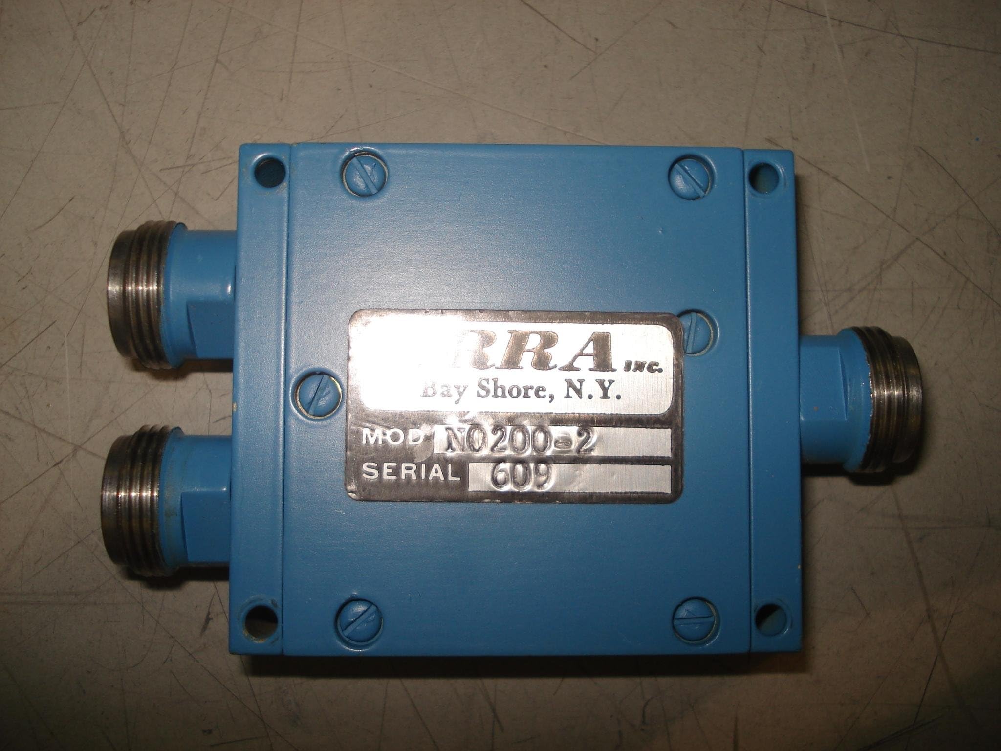 0682-10G DC-500 MHz Continuously Variable Attenua T6626