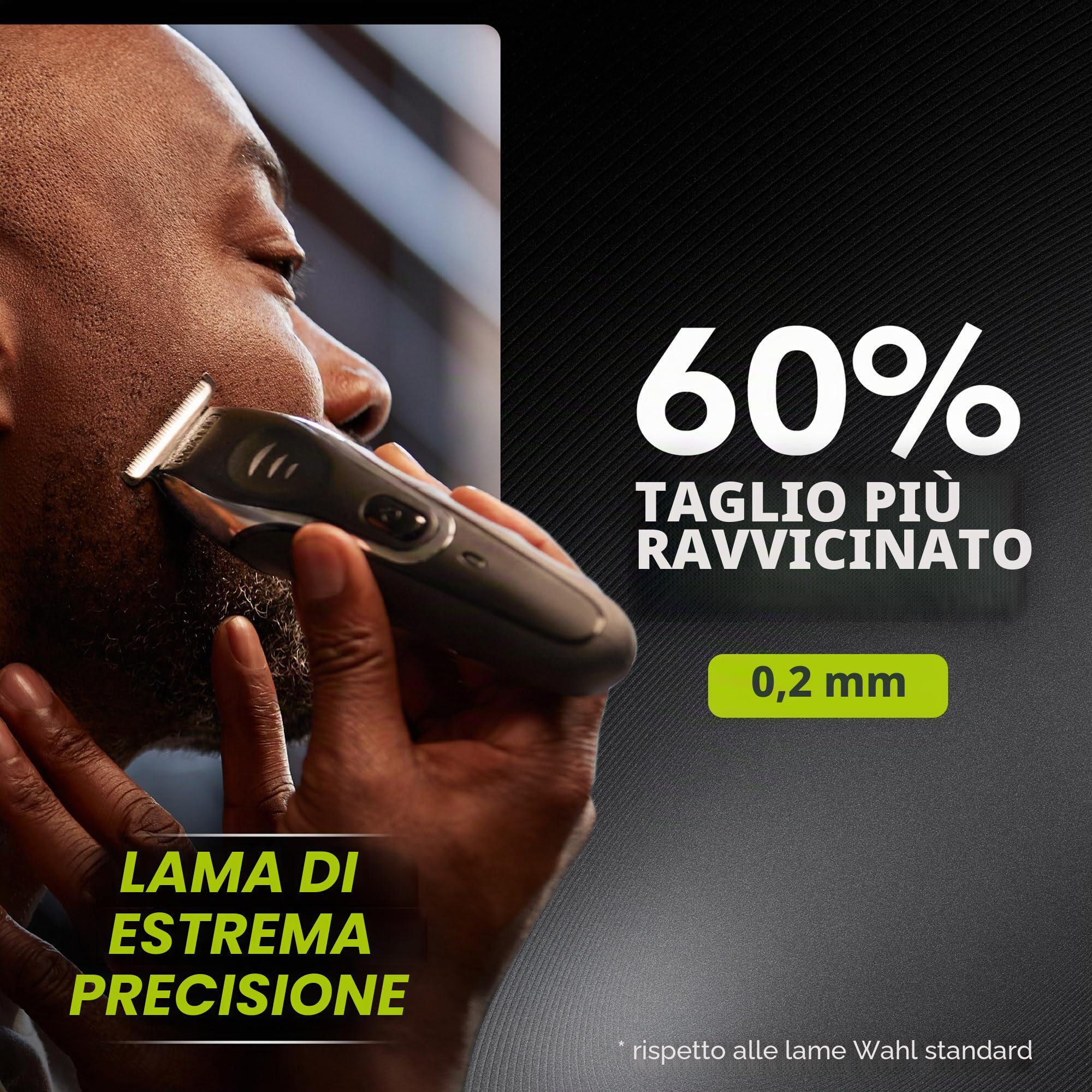 Wahl Aqua Blade Multigroomer 10 in 1, regalo per la festa del papà, accessorio per sopracciglia, regolabarba, regolabarba da uomo, per barba da uomo, rasatura del corpo, cura del viso, completamente