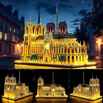 Amazon.co.jp: YMSCIKSJ 21061 ノートルダム LED ライトキット