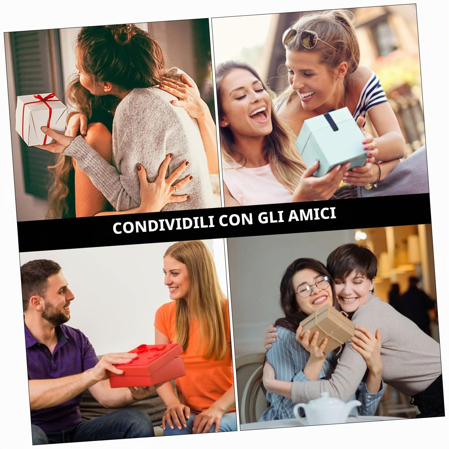 Copri Piedini Antiscivolo per Scala, Gomma Gialla, 4 Pezzi