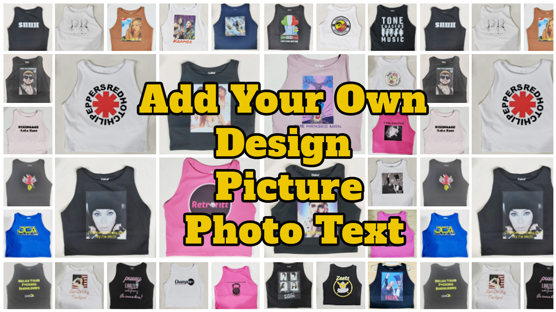 Amazon.com: KDK Custom Women's Workout Tank Tops Add Your Own