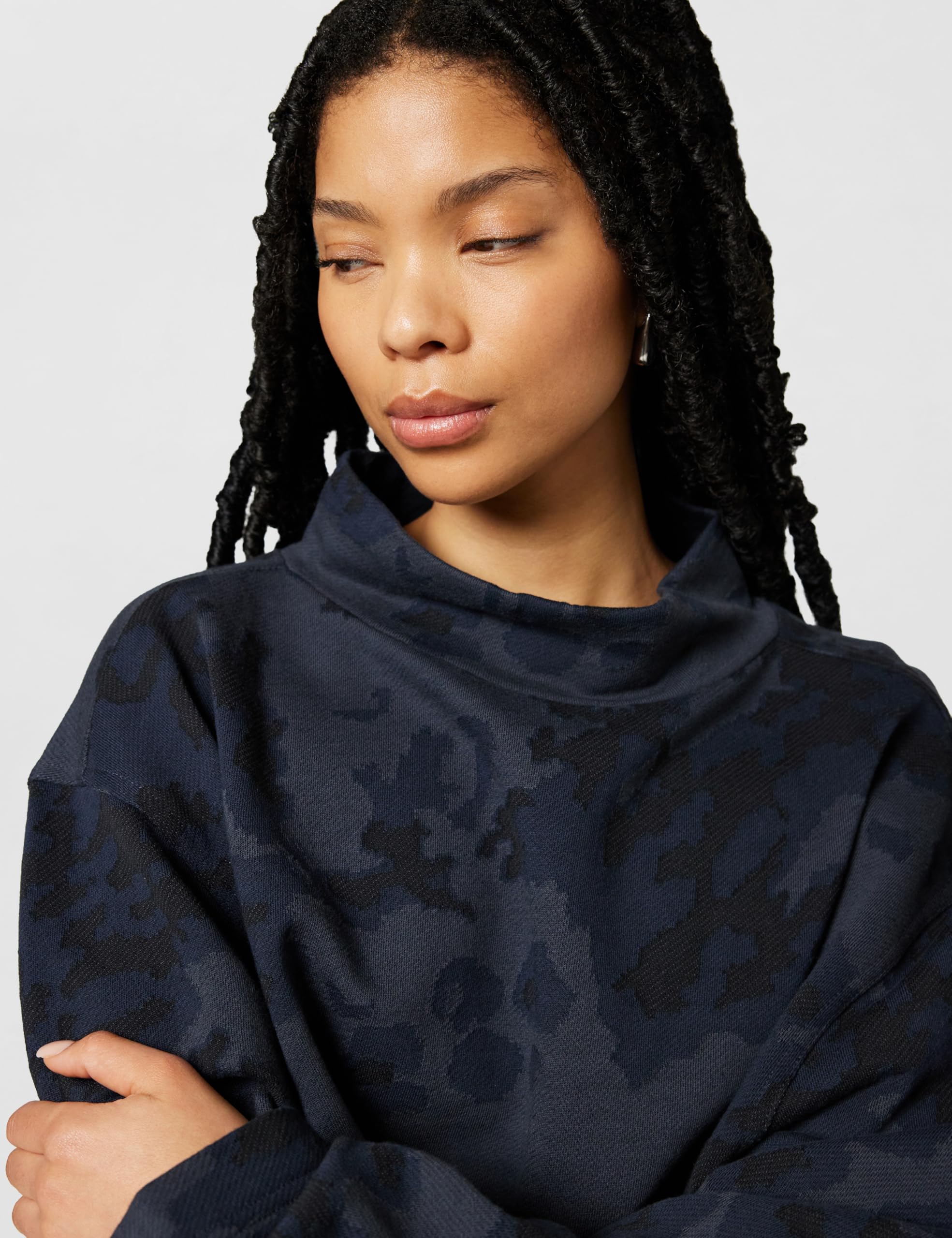 G-Star Oversized Cropped Turtle Sw Wmn Sudadera Mujer