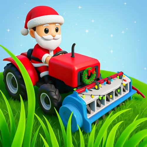 Grass Cutting Rapper Simulator: Lawn Mower Harvest & Idle Farm Game
