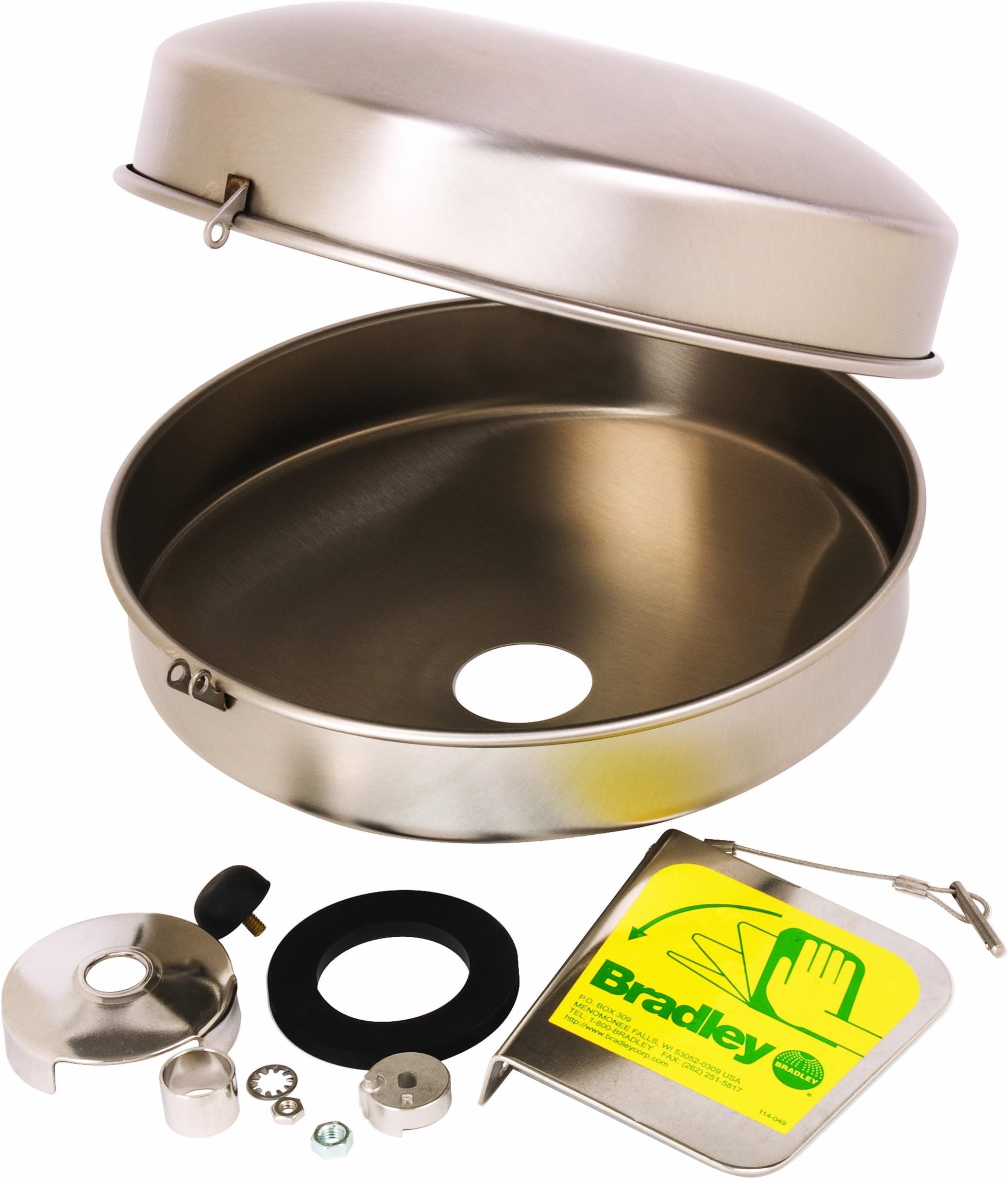 Bradley S45-2396 Stainless Steel Safety Retrofit Dust Cover
