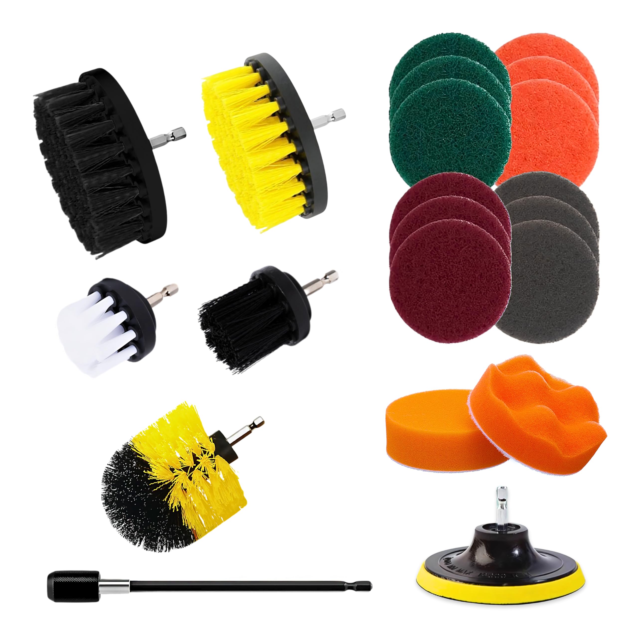 5pcs | Best Quality Green Scouring Pads For Kitchen Scrubber - View #6