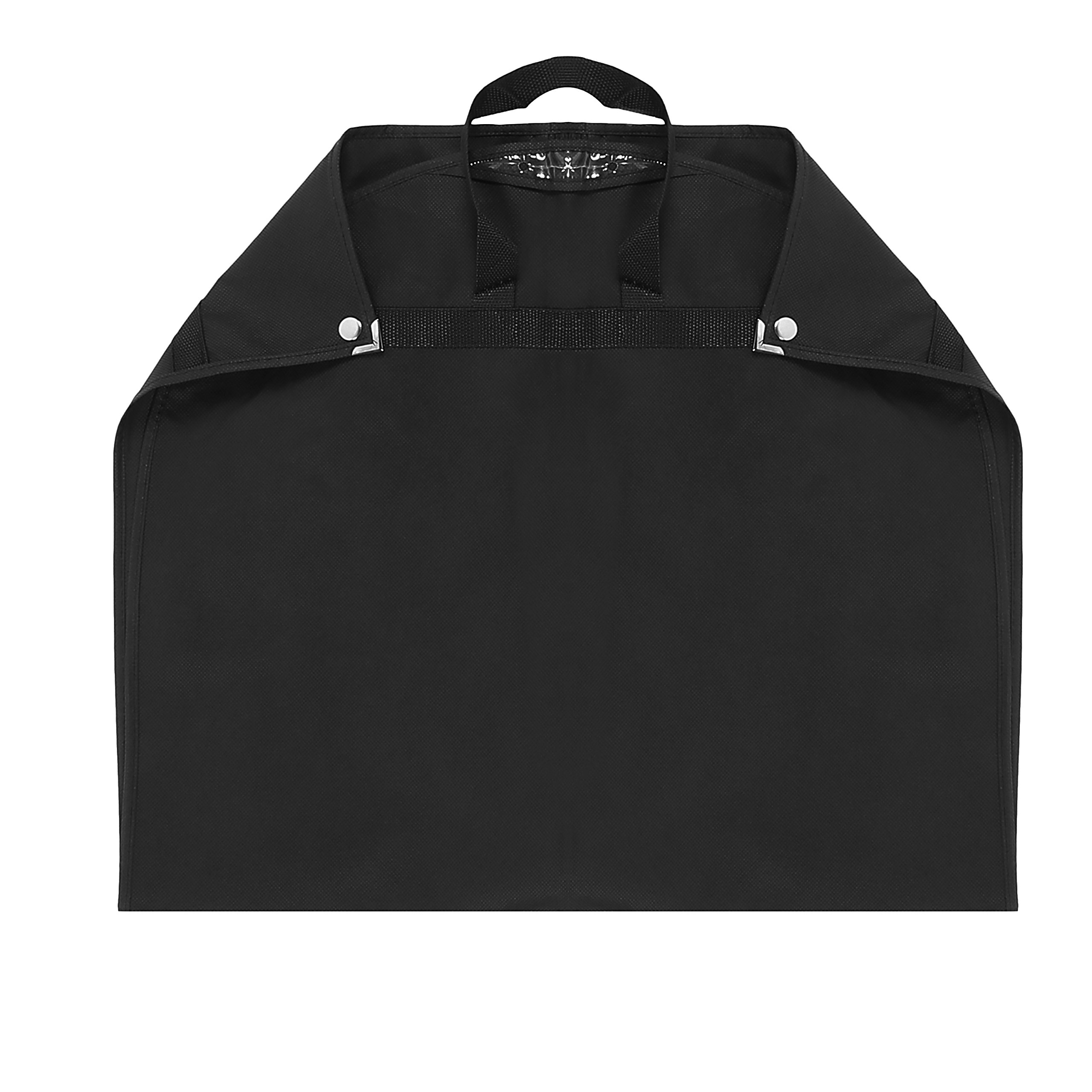Hoesh International Black Hoesh Uk Breathable Foldable Bag Travel Bag Suit Carrier Garment Carrier Cover Clothes Carrier Suit Protector Bag (, 24" X 40")