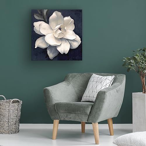 Miniatura 3 de Trademark Fine Art Lienzo decorativo para pared, diseño de magnolia nocturna de Sasha, para sala de estar, dormitorio u oficina