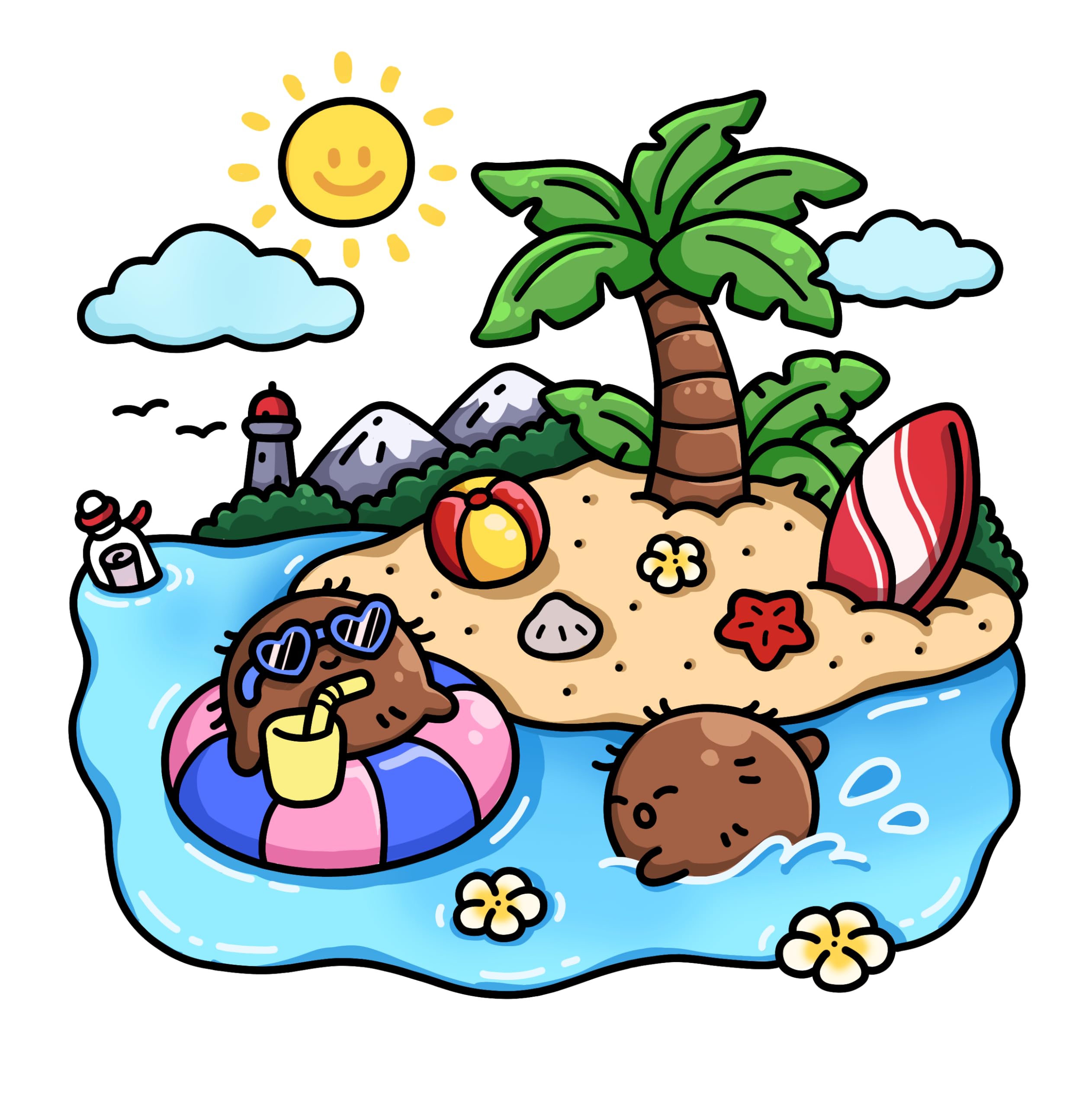 Veggie Life: Fruits and Vegetables Coloring Book for Adults and Teens - Image 3