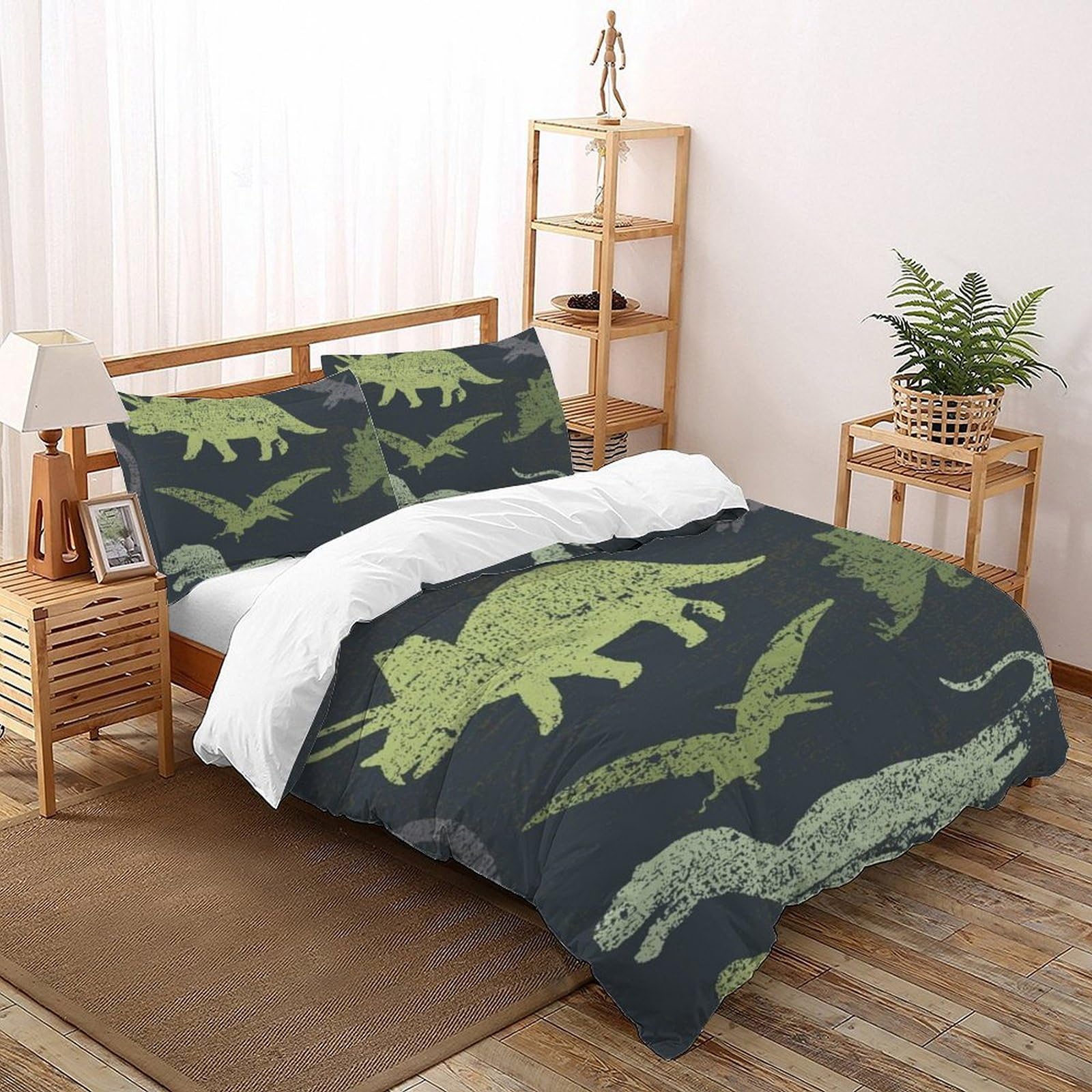 Housse de couette 3D enfants king pour transformer la chambre en un espace de jeu doux