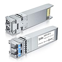 Vista 22 de Módulo ipoleX SFP+ a RJ45 de 10Gb, Soporta 1G/2.5G/5G/10GBase-T RJ45 Módulo SFP+, Compatible para Cisco SFP-10G-T, Ubiquiti UACC-CM-RJ45-MG