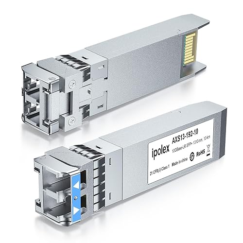 Miniatura 22 de Módulo ipoleX SFP+ a RJ45 de 10Gb, Soporta 1G/2.5G/5G/10GBase-T RJ45 Módulo SFP+, Compatible para Cisco SFP-10G-T, Ubiquiti UACC-CM-RJ45-MG