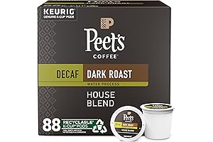 Decaffeinated Keurig Dark Roast Coffee K-Cups: A Perfect Caffeine-Free Brew