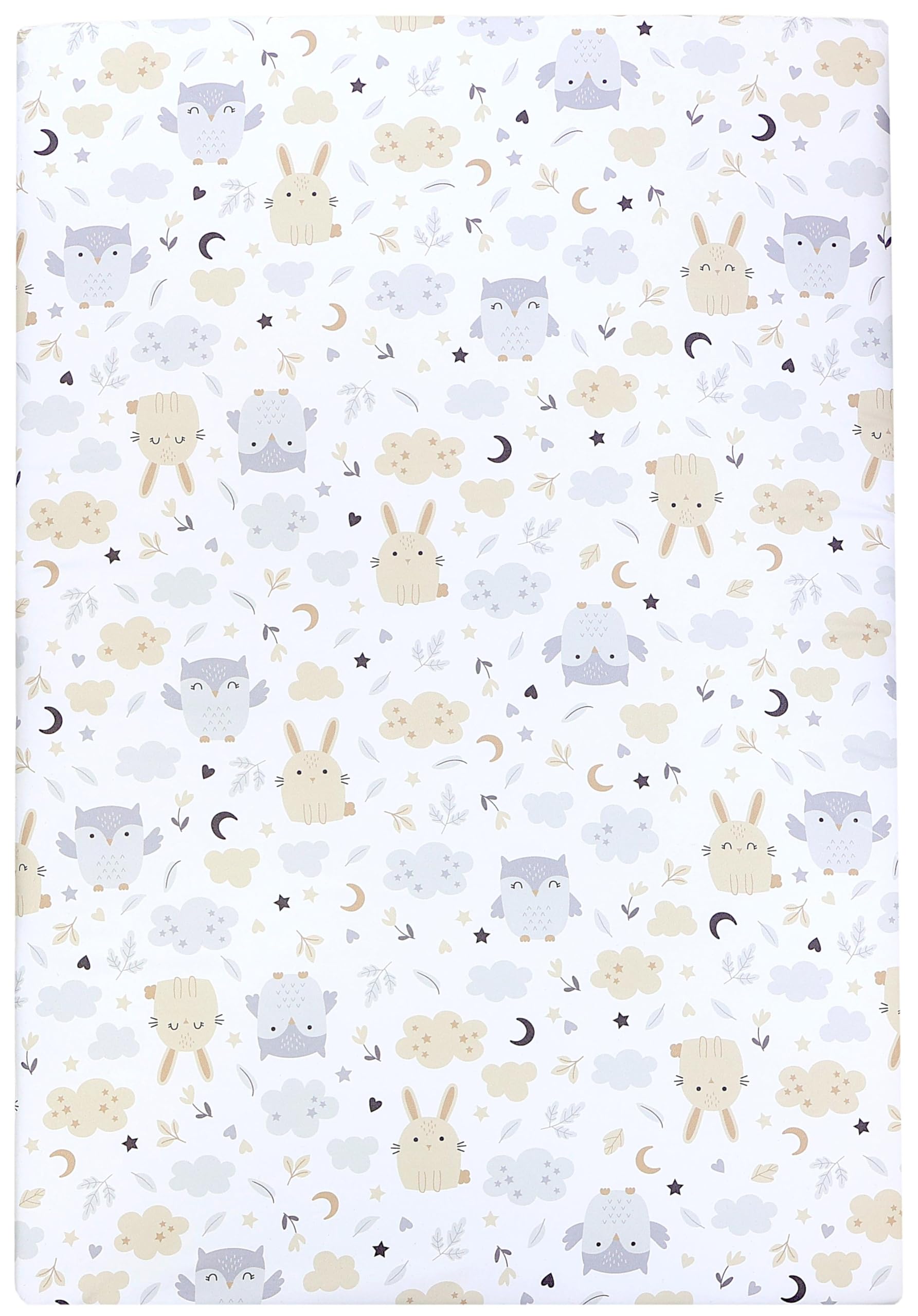 TupTam Abwischbare Wickelauflage, Farbe: Dream Big, Größe: 72 x 85 cm