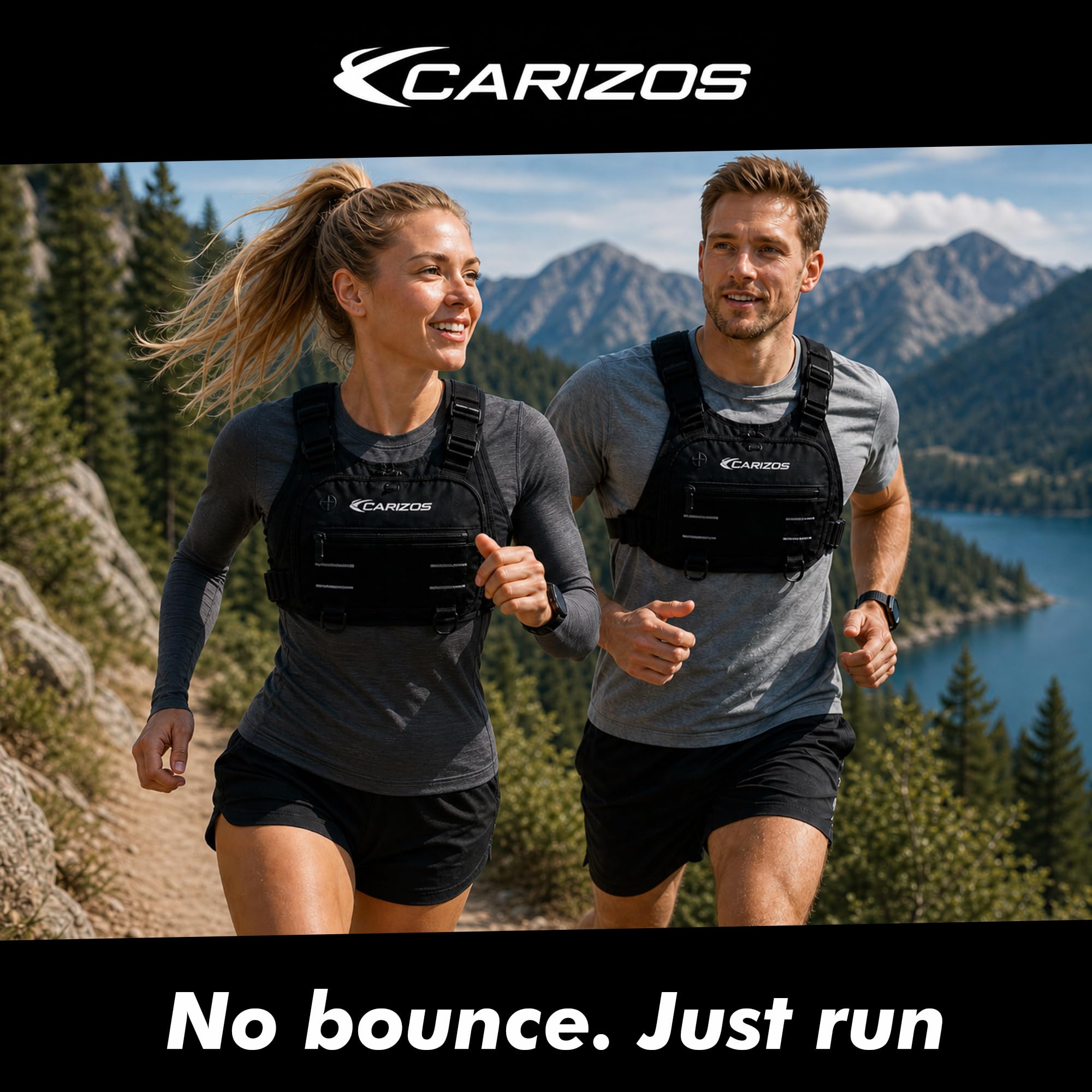 Laufweste Damen Herren [Anti-Bounce] Ultraleicht Running Vest Jogging Weste Laufrucksack Trinkweste Reflektierend Hydration Vest Trail Running Equipment | Jetzt Farbe auswählen