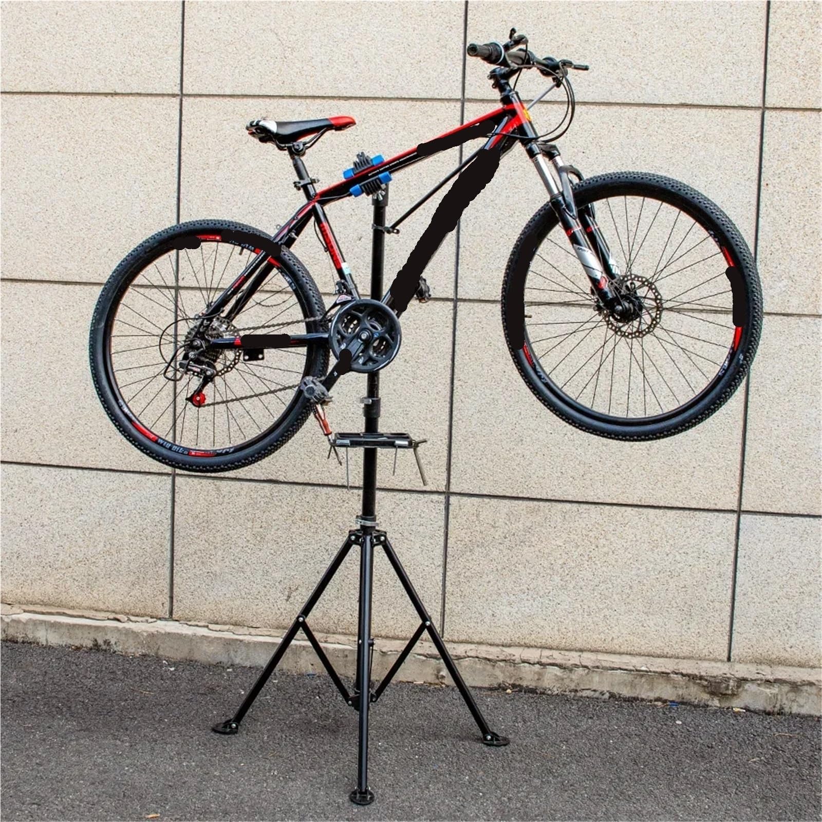 Fahrrad-Reparaturständer Multifunktionaler Fahrradreparaturständer, Mountainbike-Parkständer, Rennrad-Wartungswerkbank, faltbares Design