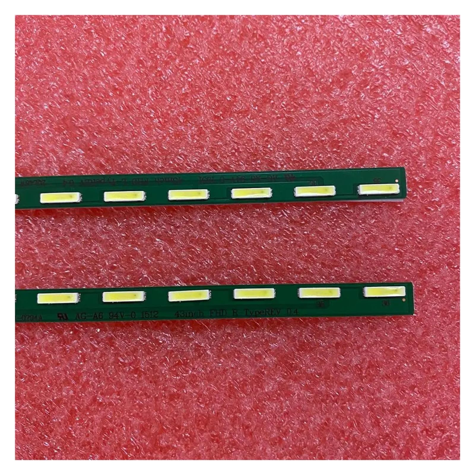 Tira De Retroiluminación LED Compatible For Televisores 43LF630v, 43LF5400, 43LF540V. Compatible For MAK63207801(10 Kit For 10 TV)