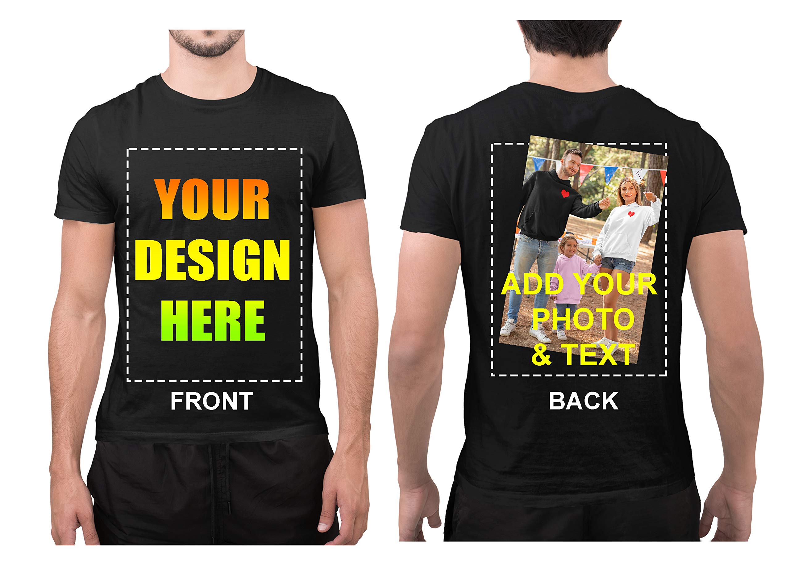 Add Your Own Text Design Tee