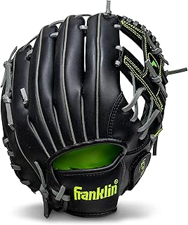 Franklin Sports Baseball + Softball Gloves - Field Master Adult Baseball + Softball Gloves - Right Hand + Left Hand Gloves - Infield + Outfield Mitts - Multiple Sizes + Colors