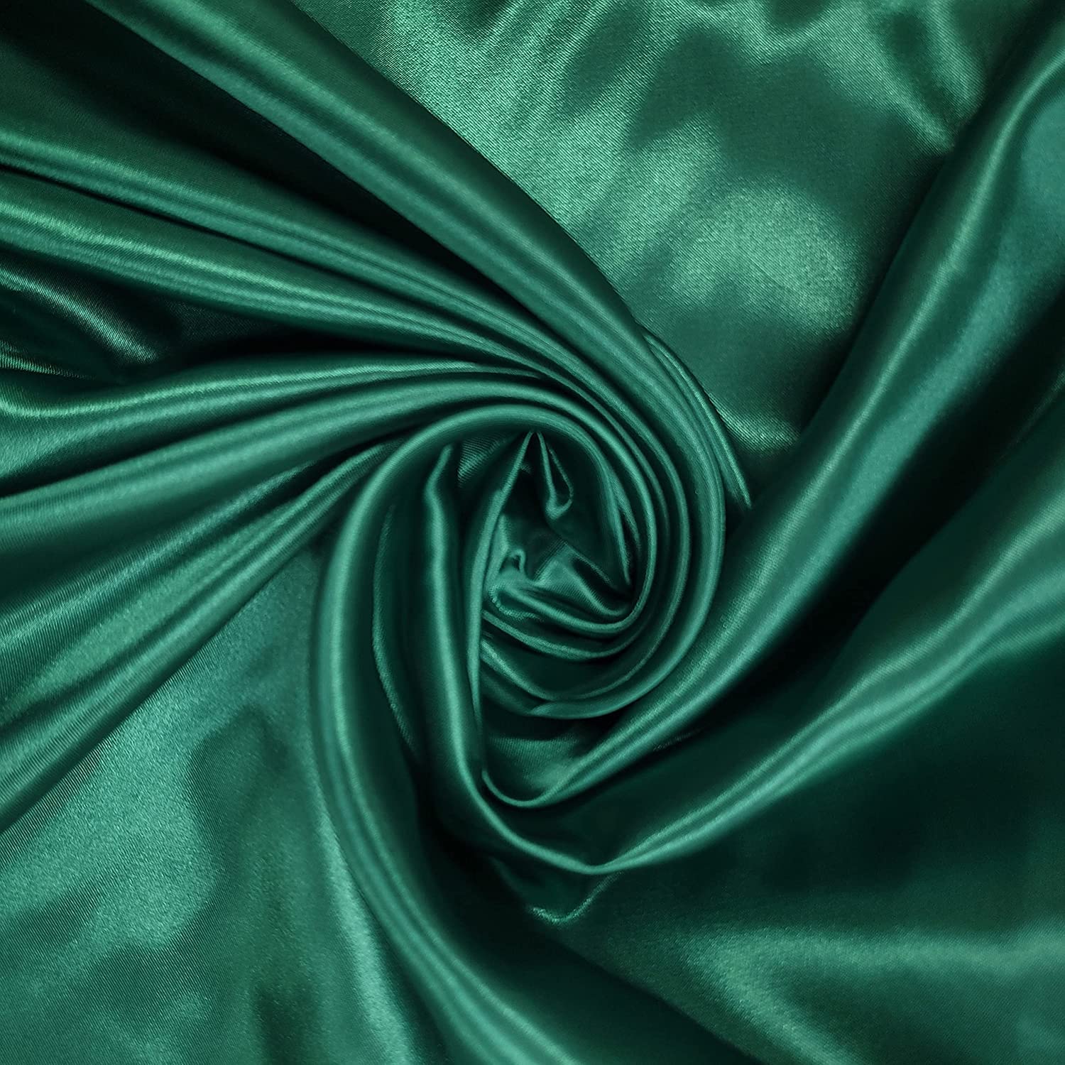 EP 100% Polyester/Poly Silk Silky Satin Fabric, Dressmaking, Wedding, Prom, Dress Craft Fabric Material 58"