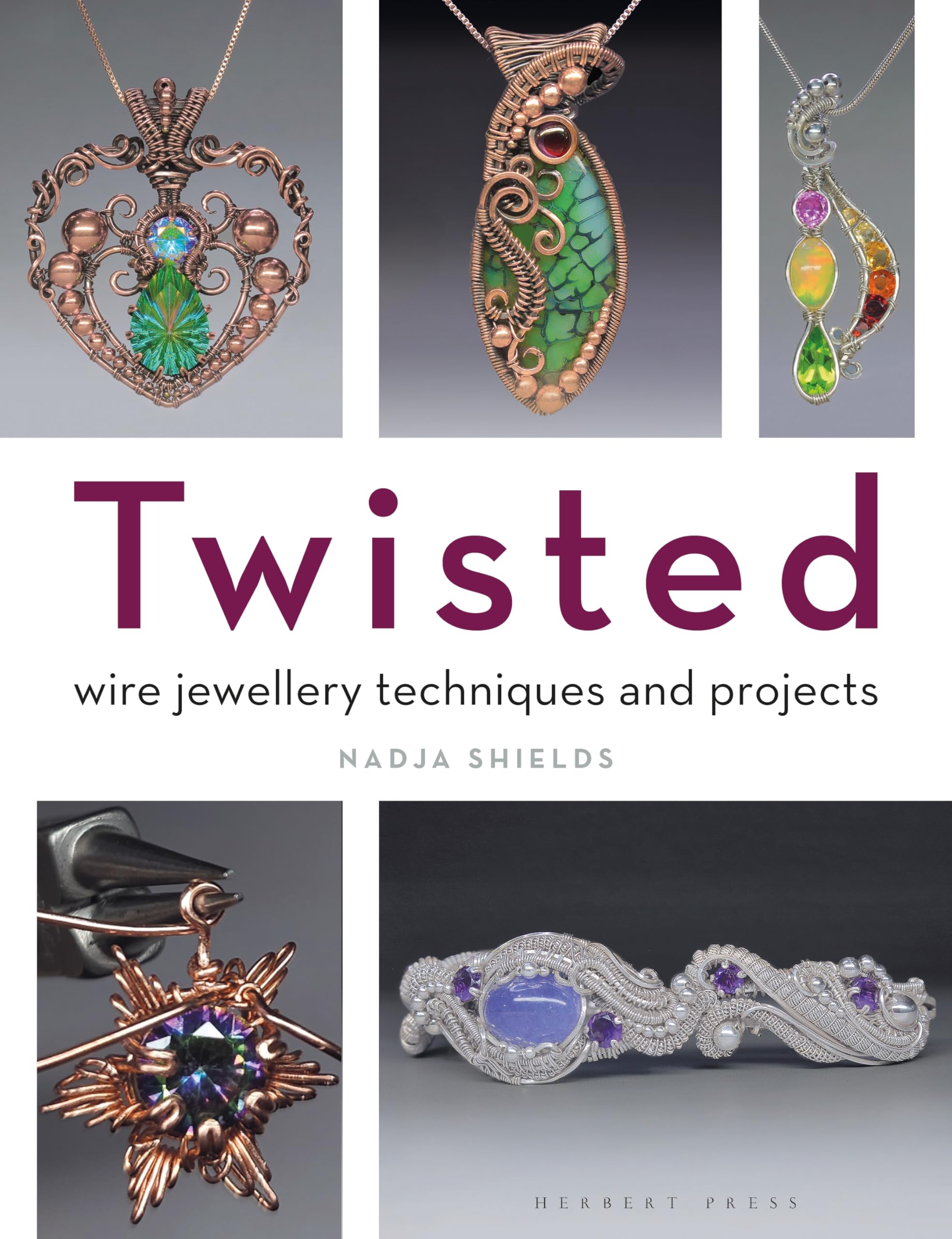 洋書 WIRE JEWELRY in an afternoon Twisted: Wire Jewellery Techniques and Projects: Amazon.co.uk