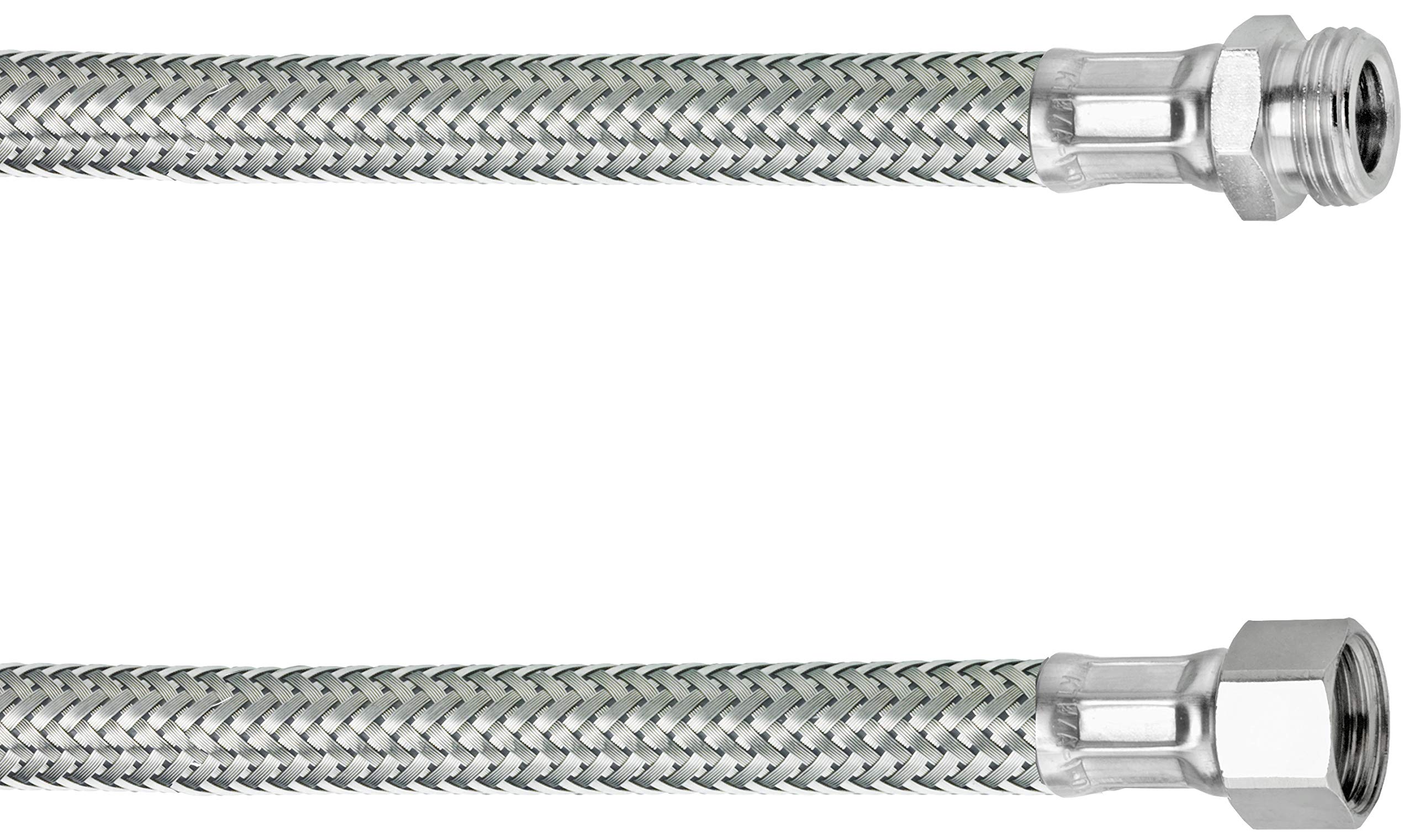 Cornat T317310270 Tuyau de raccordement 3/8'' filetage femelle x 3/8'' filetage mâle x 300 mm