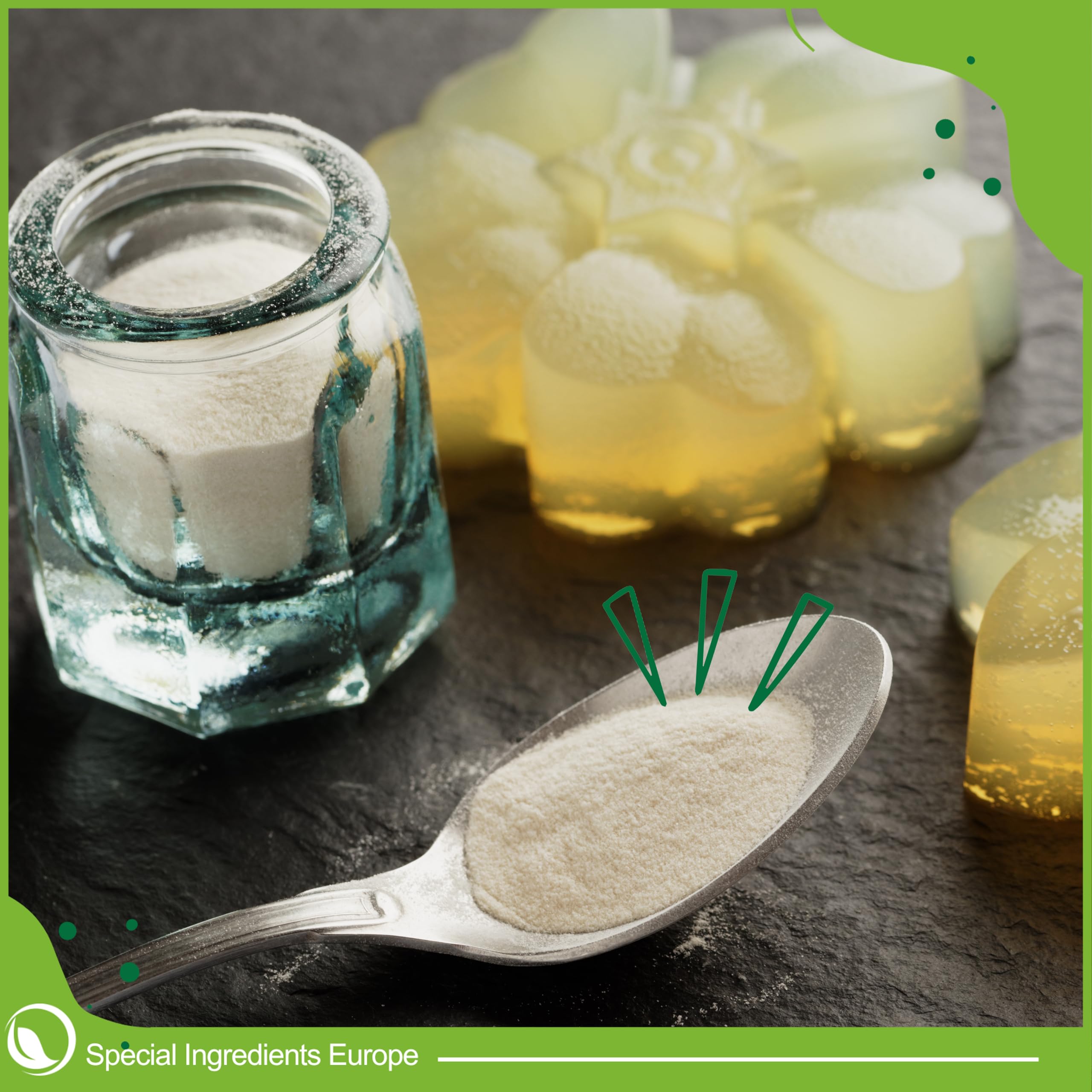 Special Ingredients Agar Agar, Poudre de Gélatine, Gélifiant et Épaississant Alimentaire d'Origine Végétale, Naturel, Qualité Supérieure, Vegan - 250 gramme