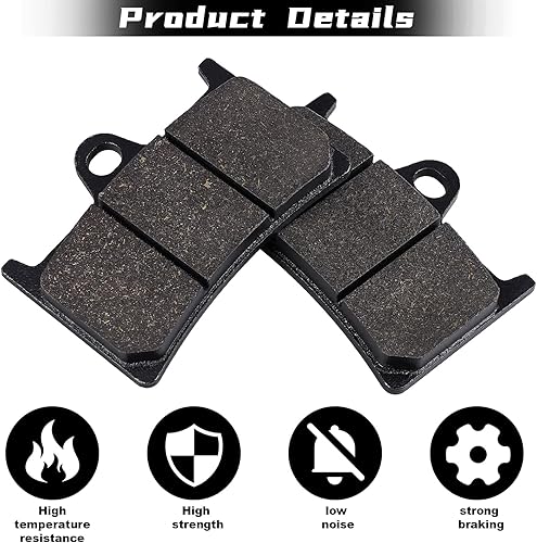 Miniatura 3 de Pastillas de Freno Delantero y Trasero para Yamaha FZ1 FZ6 FZ8 YZF R1/R6/R6S/ R7 XSR900 XSR700 MT07 MT09