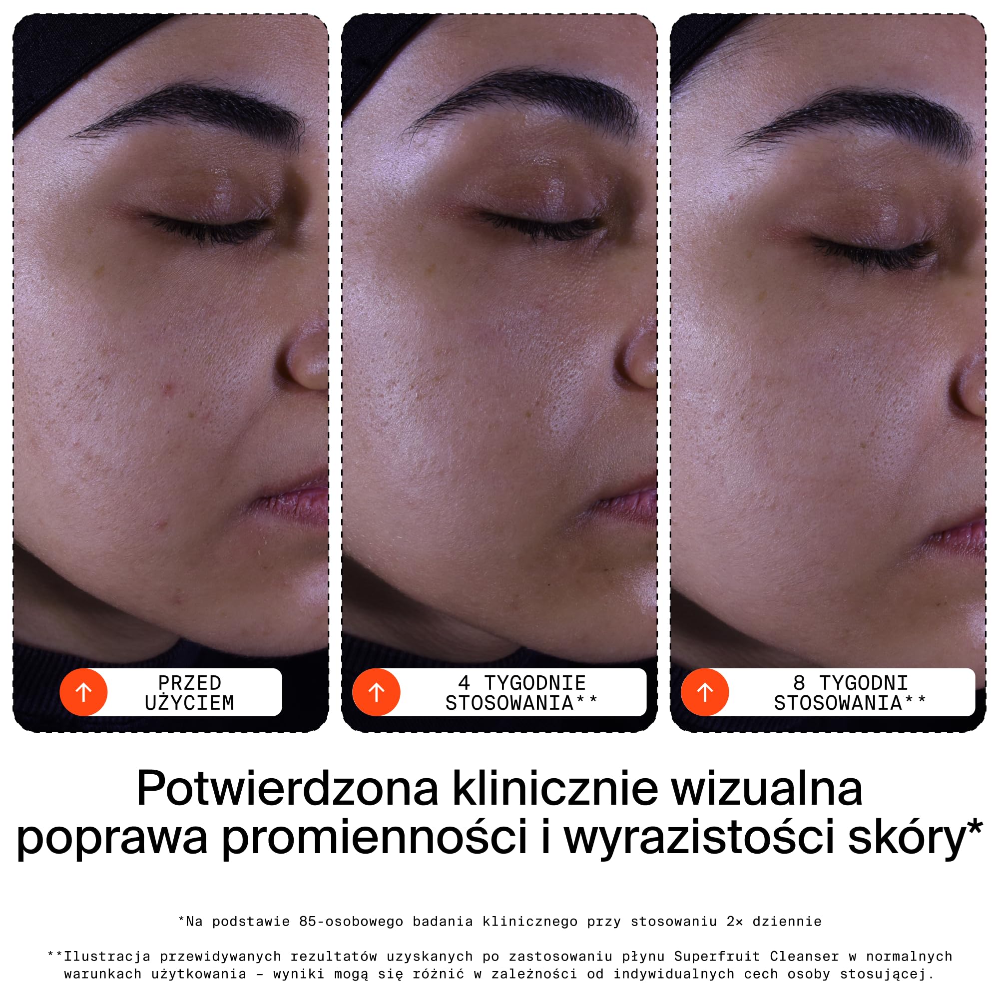 Youth To The People Superfruit Cleanser, Żel do Mycia Twarzy dla Kobiet, Delikatny Peeling z Papają & Wit. C, Rozświetlający Płyn do Mycia Twarzy, Nawilżający Żel do Mycia Twarzy