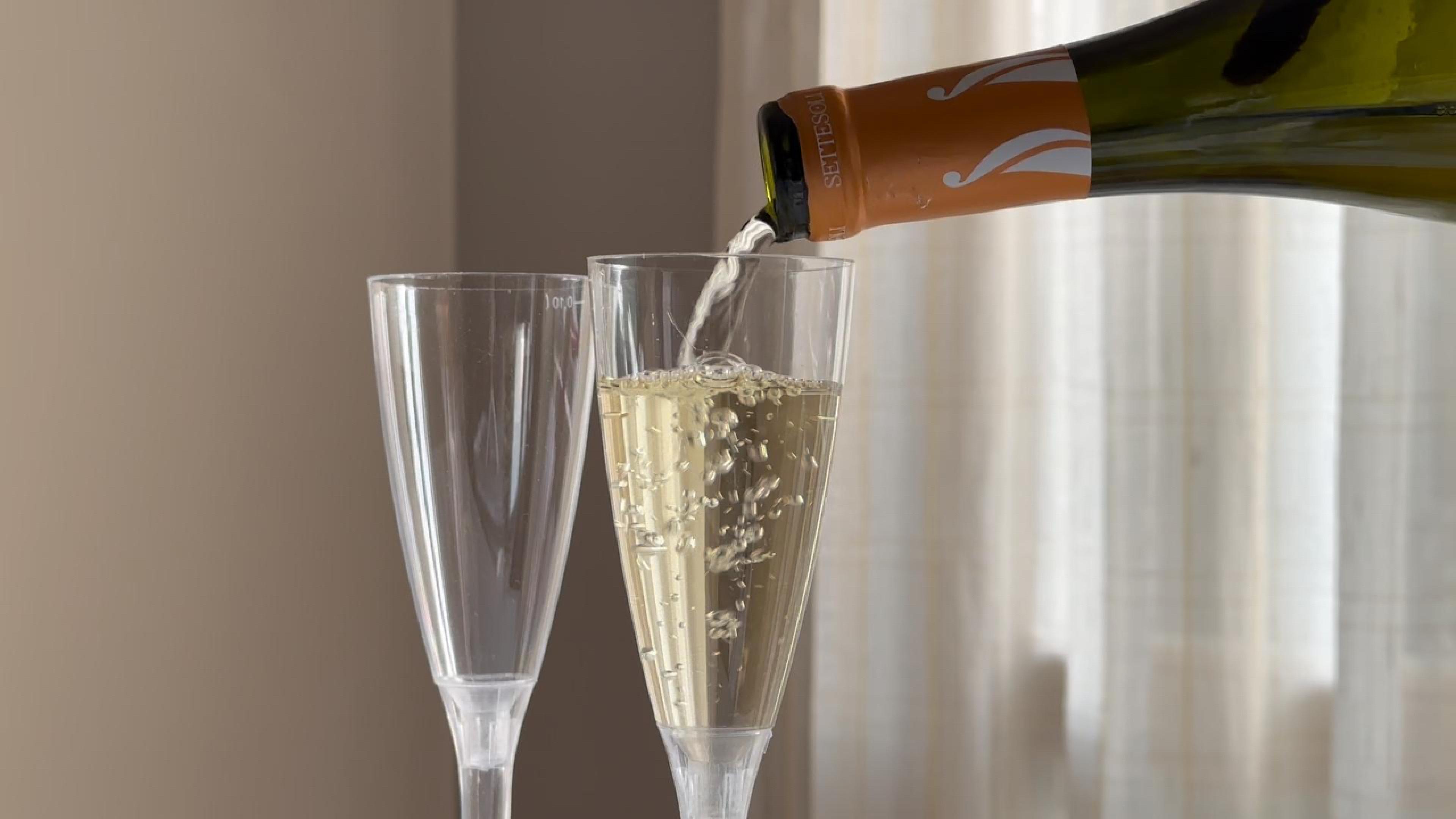 Zomuai 16 Calici Da Champagne In Plastica Acrilica - Infrangibili, Riutilizzabili, Eleganti Per Feste E Matrimoni - 4