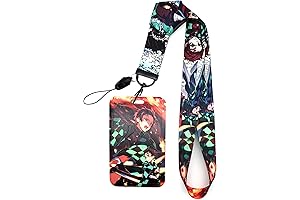Demon Slayer: Kamado Tanjirou Lanyard with Badge Holder