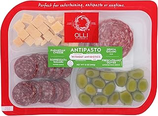 Olli Salumeria Parmesan, Genoa, Sopressata, & Olive Antipasto, 12 Oz