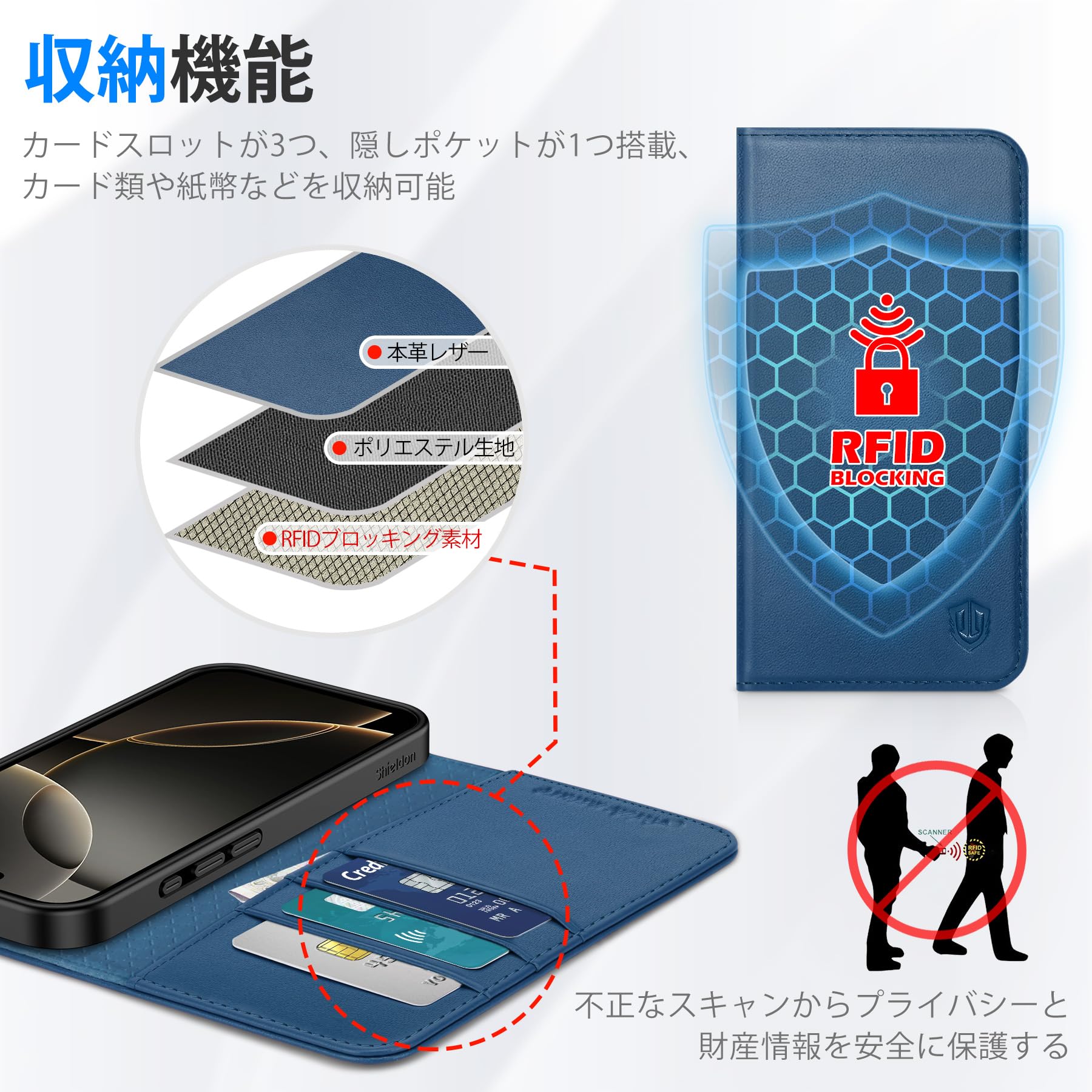 週末セール SHIELDONのiPhone 16 Pro Max対応本革ケース 週末セール SHIELDONのiPhone 16 Pro Max対応本革ケース - メルカリ