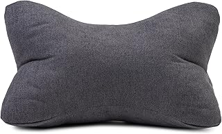Gözze - Kuschelweiches Lesekissen Darco, Ideal als Sofakissen oder Leseknochen, 40 x 25 cm - Anthrazit