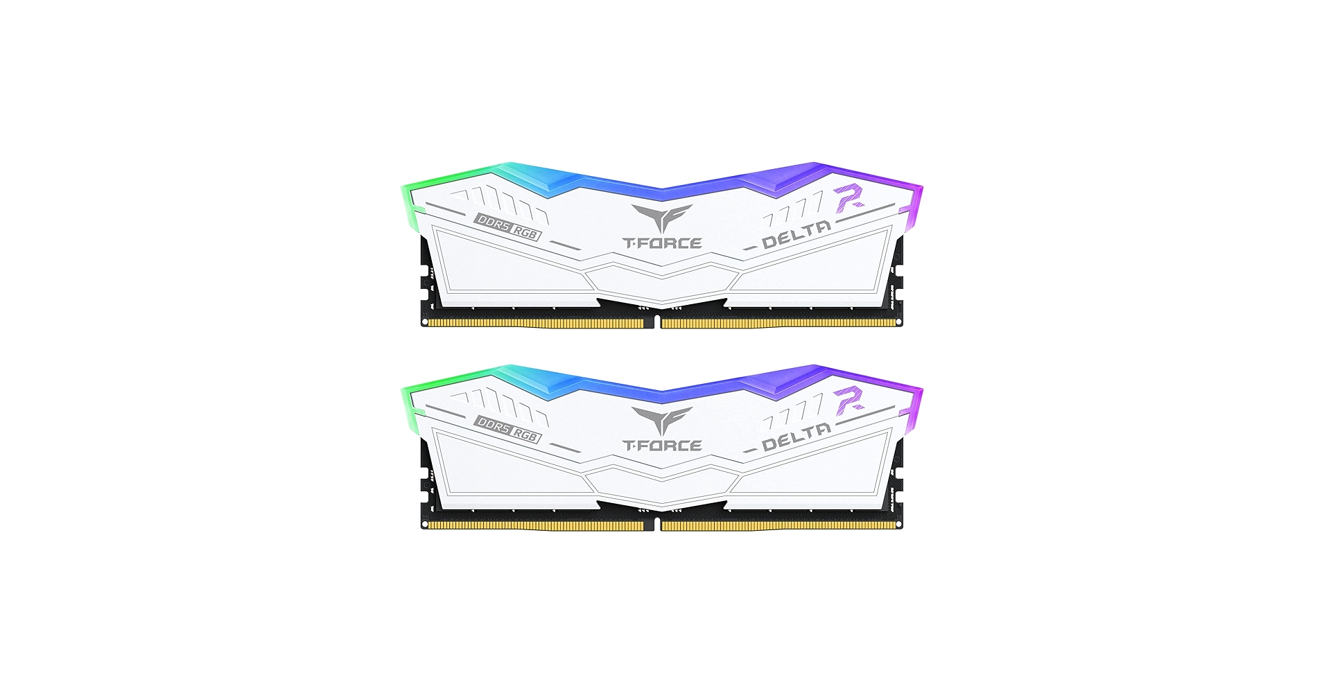 メモリー T-FORCE DELTA DDR5 32GB 6400MHz TEAMGROUP T-Force Delta RGB DDR5 32GB Kit (2x16GB) 6400MHz