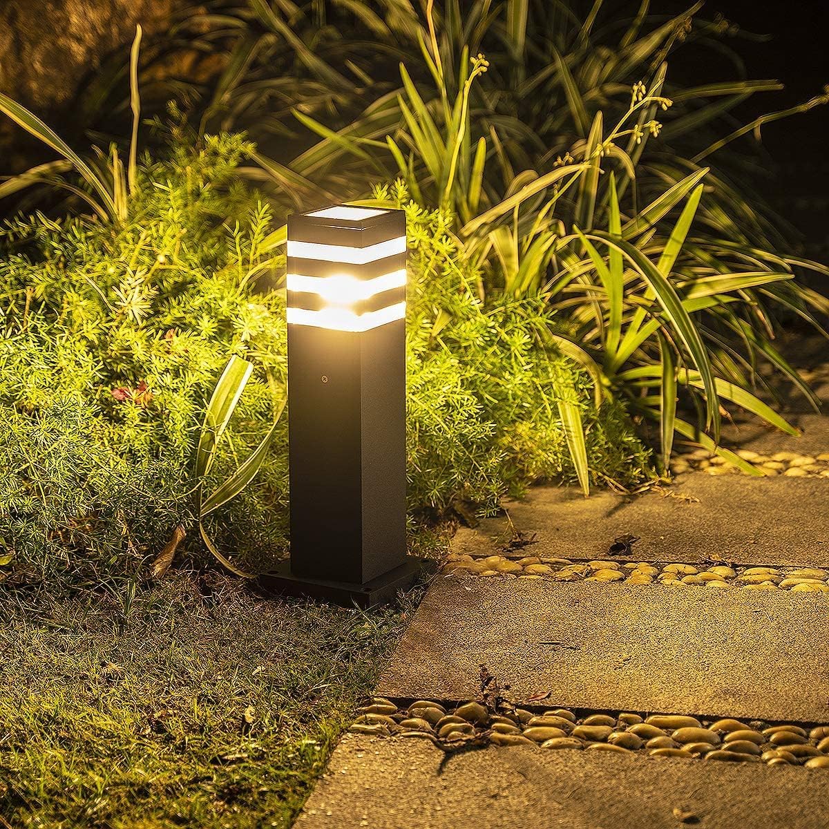 Buy AILICIN Pathway Lights Post Lights IP55 Waterproof Outdoor Lamp Post Lawn Light Floor Lamp