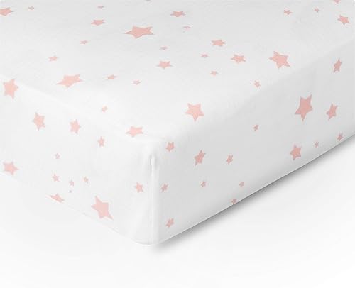 Miniatura 6 de Newton Baby Sábanas bajeras para cuna mini (2 unidades)  Algodón de muselina orgánico, transpirable y suave, sábanas de bebé lavables a máquina, se