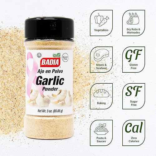 Miniatura 8 de Badia Ajo en polvo, 3 onzas (paquete de 8)