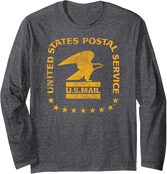USPS United States Postal Service Vintage Mail Seal Long Sleeve T-Shirt