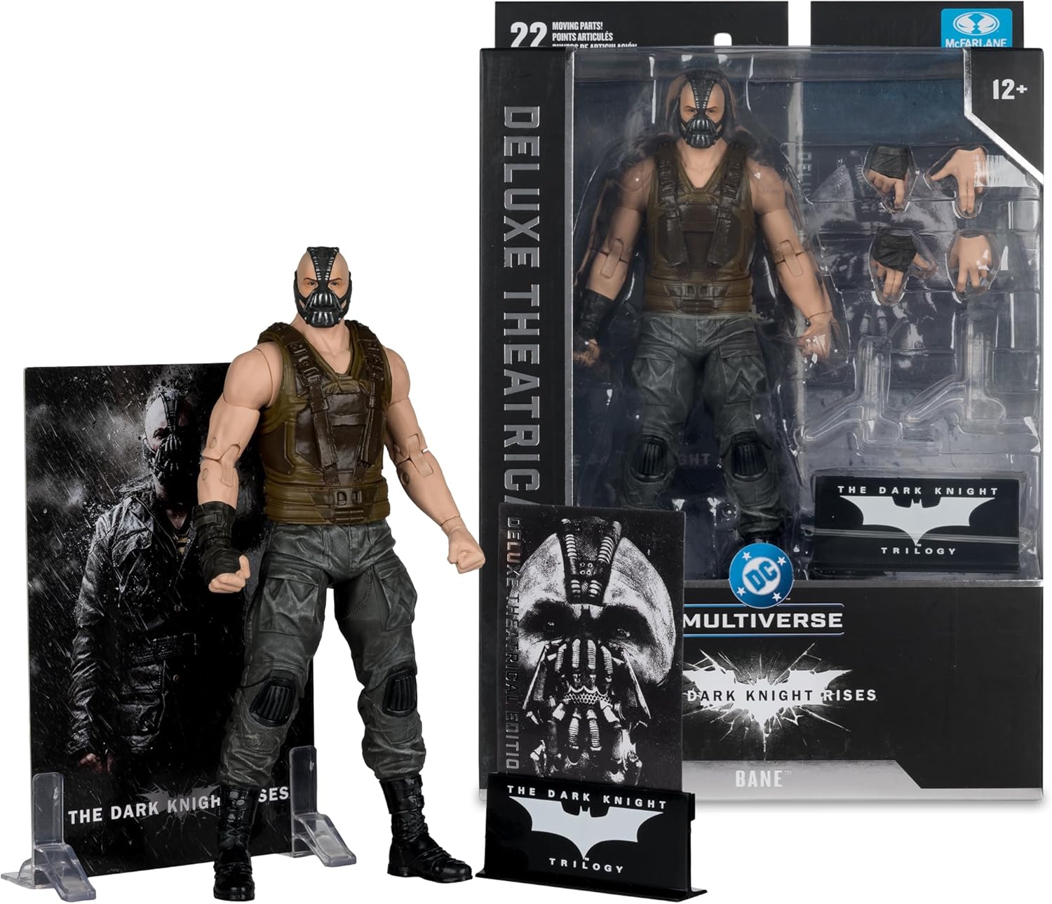 McFarlane Toys- DC Multiverse Bane (The Dark Knight Rises) 7in Action Figure (Deluxe Theatrical Edition)