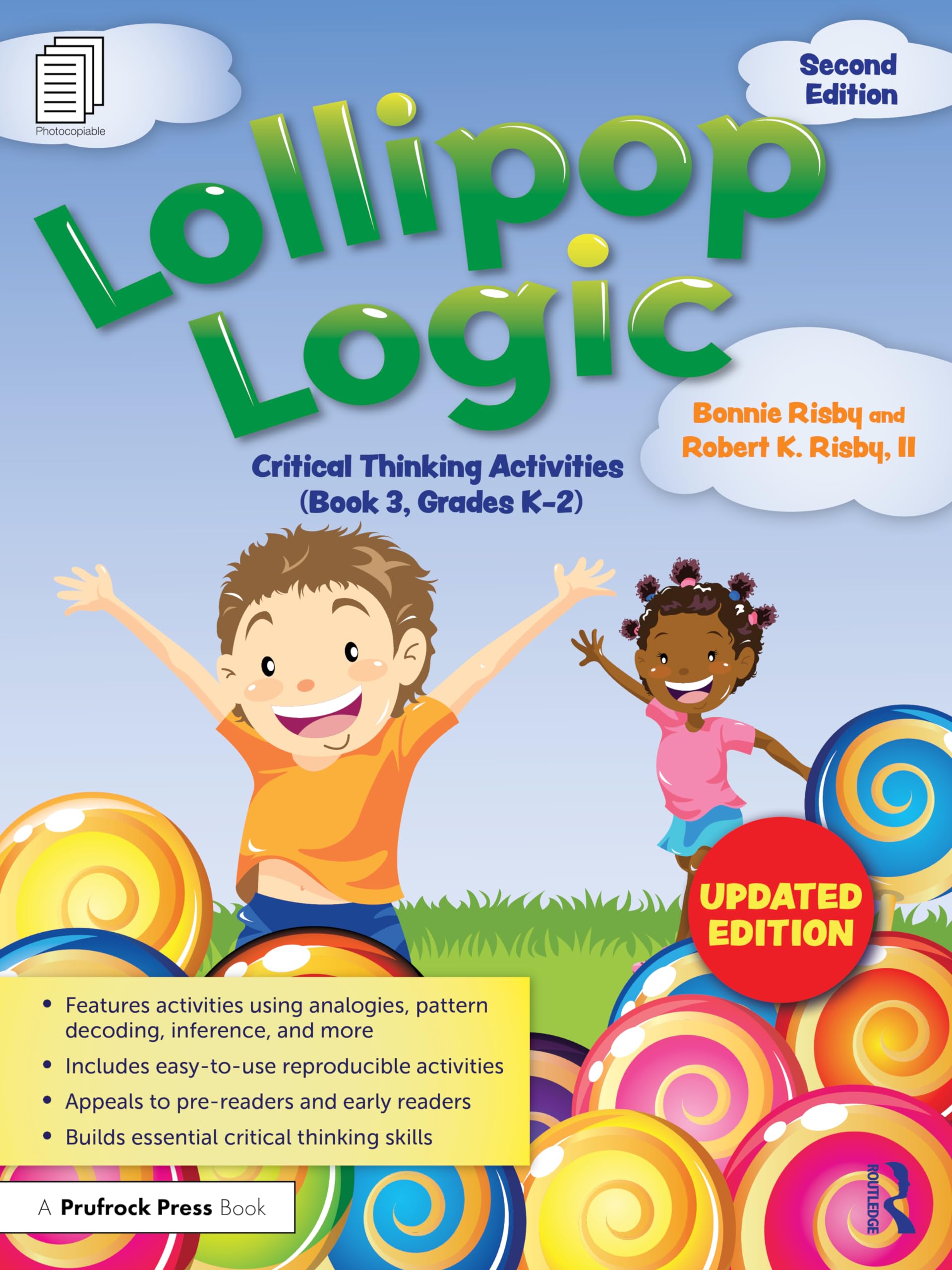 Lollipop Logic: Critical Thinking Activities (Book 3, Grades K-2)