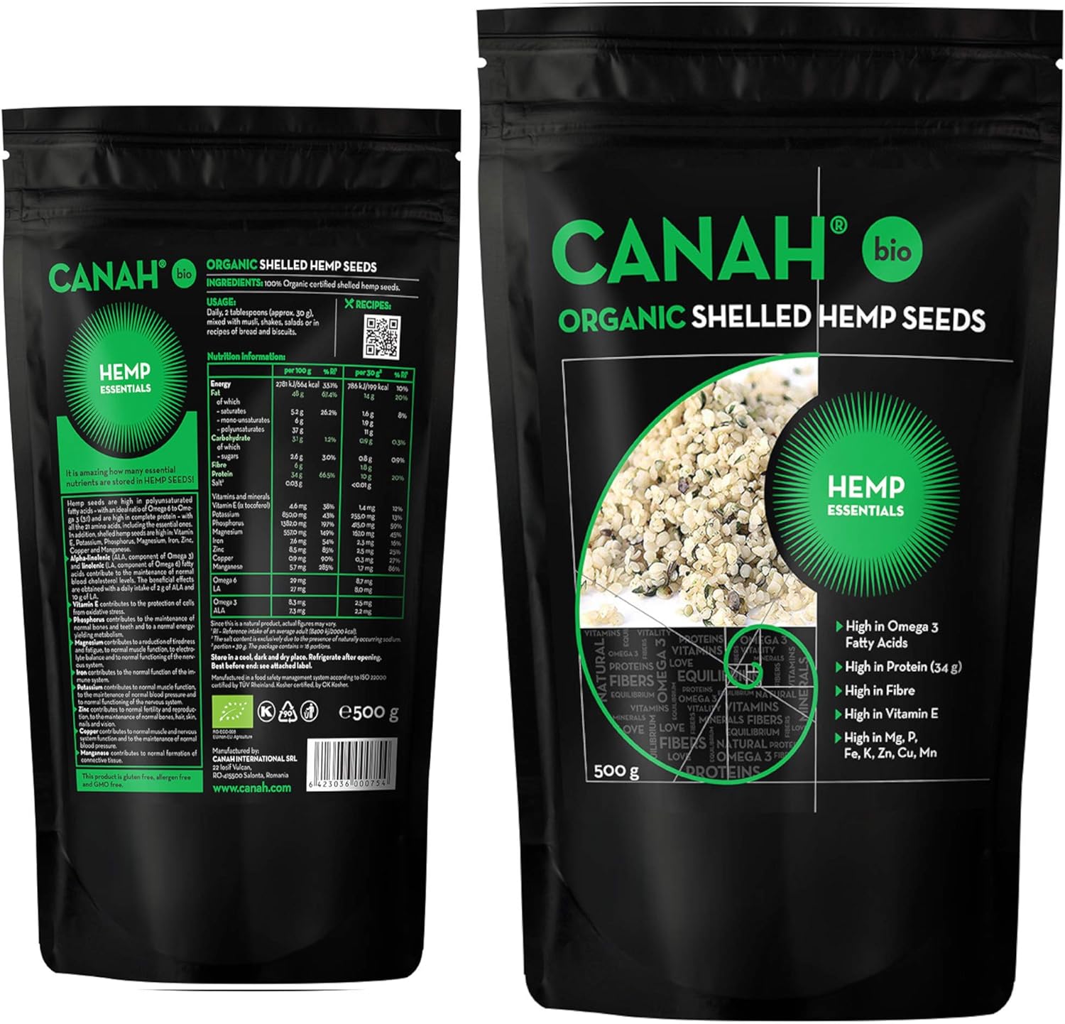 burro di semi di canapa