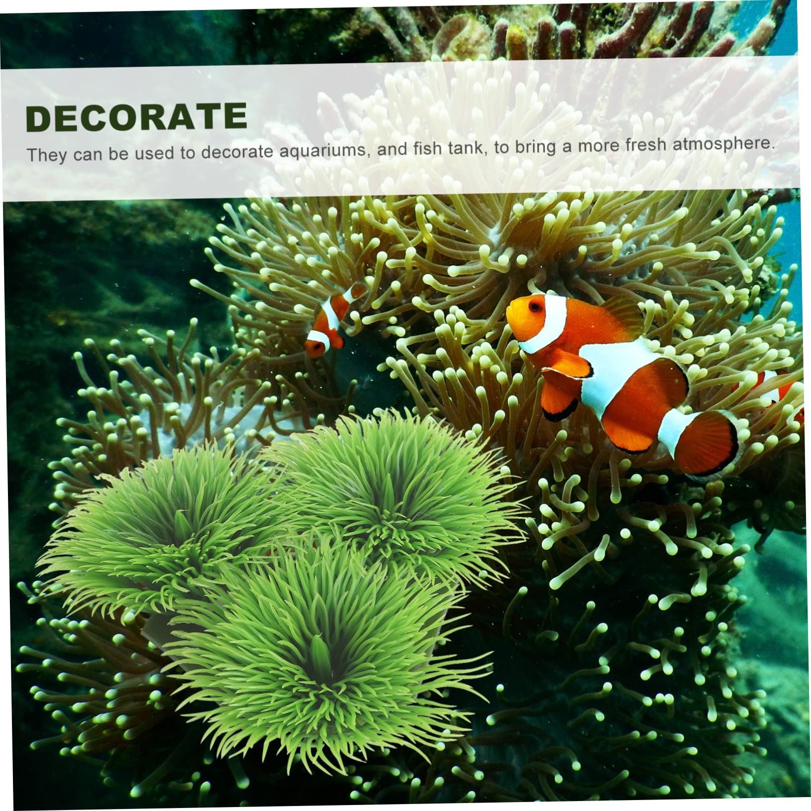 Toddmomy 4piezas Plantas Artificiales para Acuario De Simulación Lifelike para Decoración De Peceras y Nidos De Reproducción De Peces para Agua Dulce y Salada