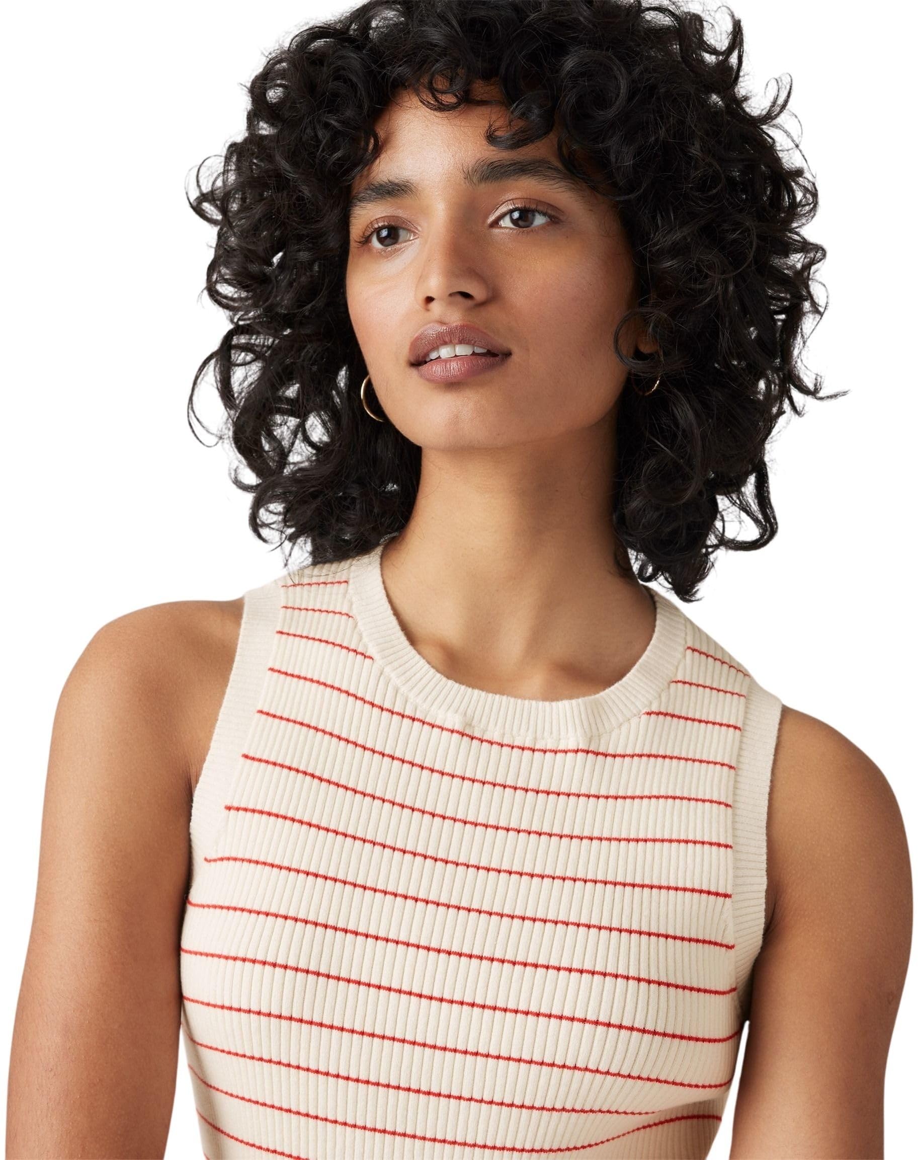 Levi's Mujer Camiseta de Tirantes Ocean con Cuello Redondo, Slim Fit