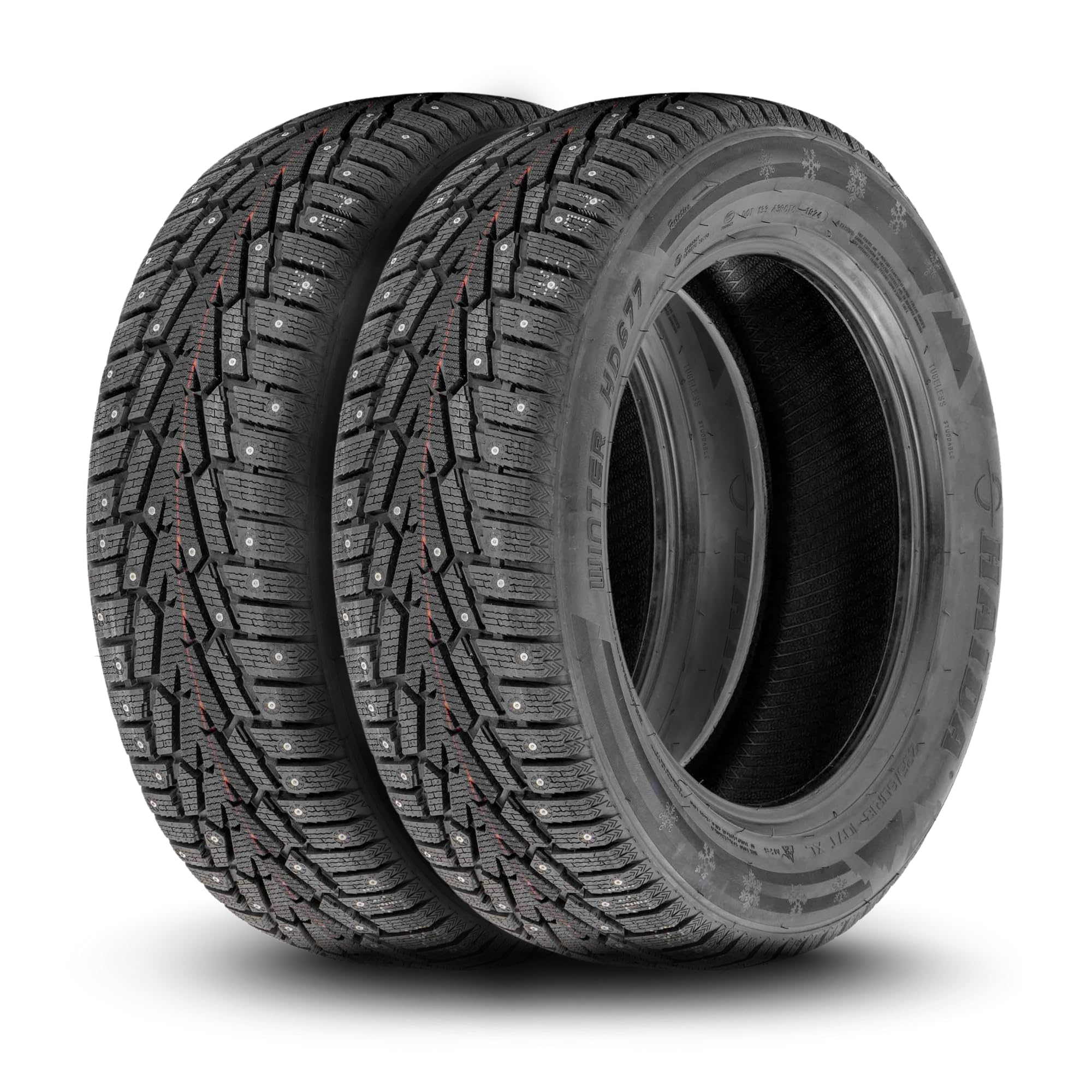 225/65R17 Haida HD677S Studded Winter 106T | Premium Winter Tire