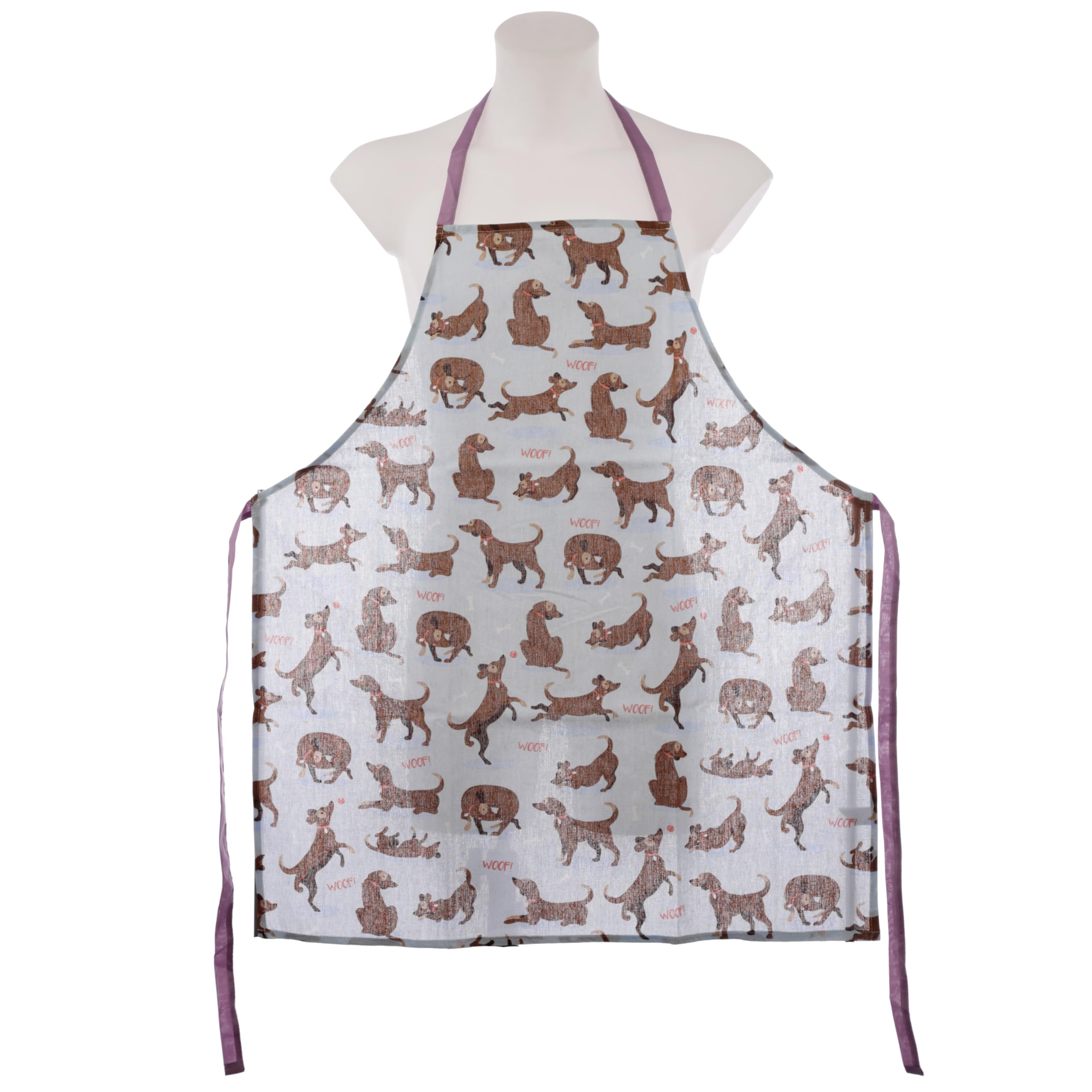 Puckator Poly Cotton Apron - Catch Patch Dog Design - Chef Aprons For Cooking Men Secondary School - Baking Bakers Gifts - Kits For Adults - Unifrom Clothes - Cooking Gift Set - Catering Equipment