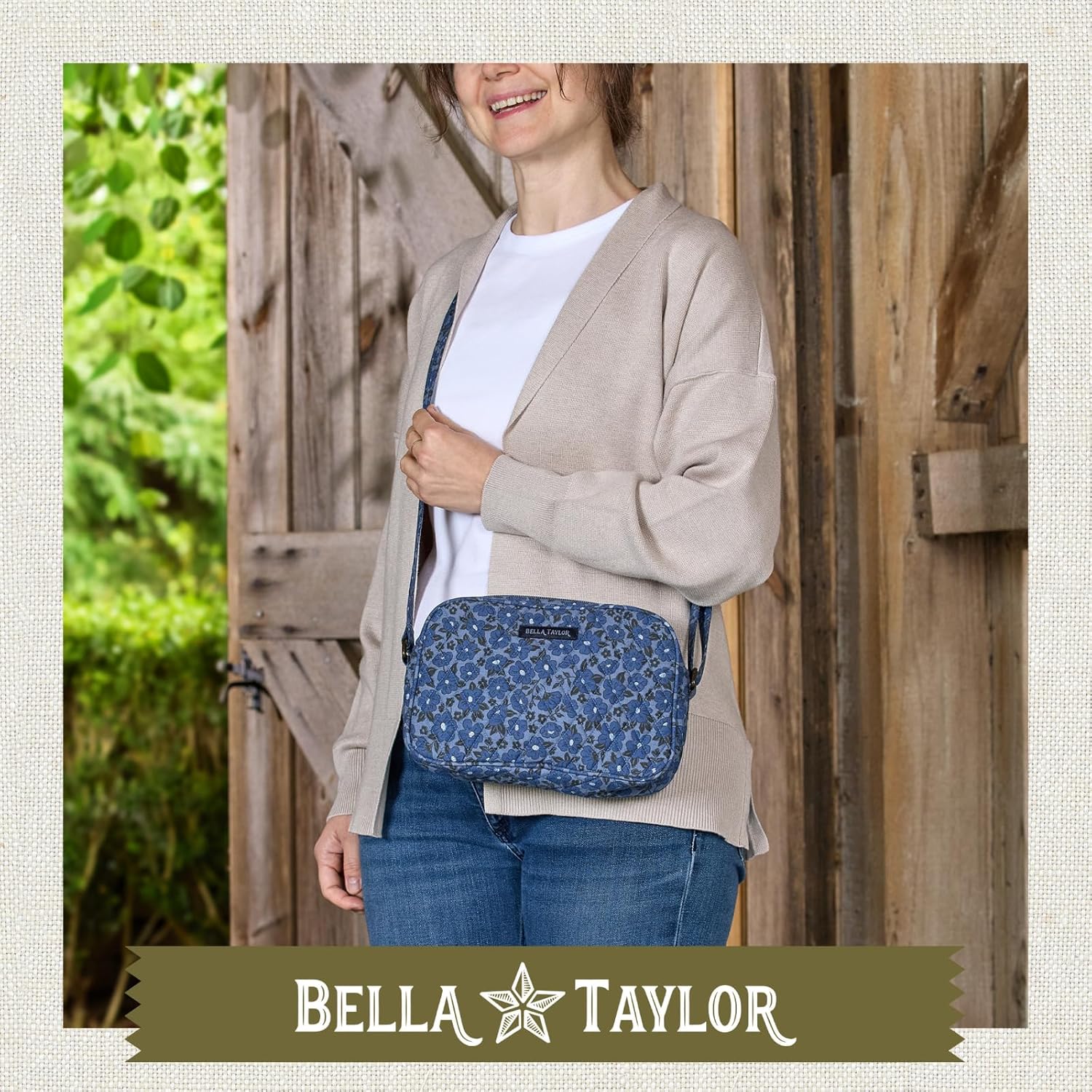 Bella Taylor Simple Crossbody Purse for Women, Small Shoulder Handbag | Simple, Purse