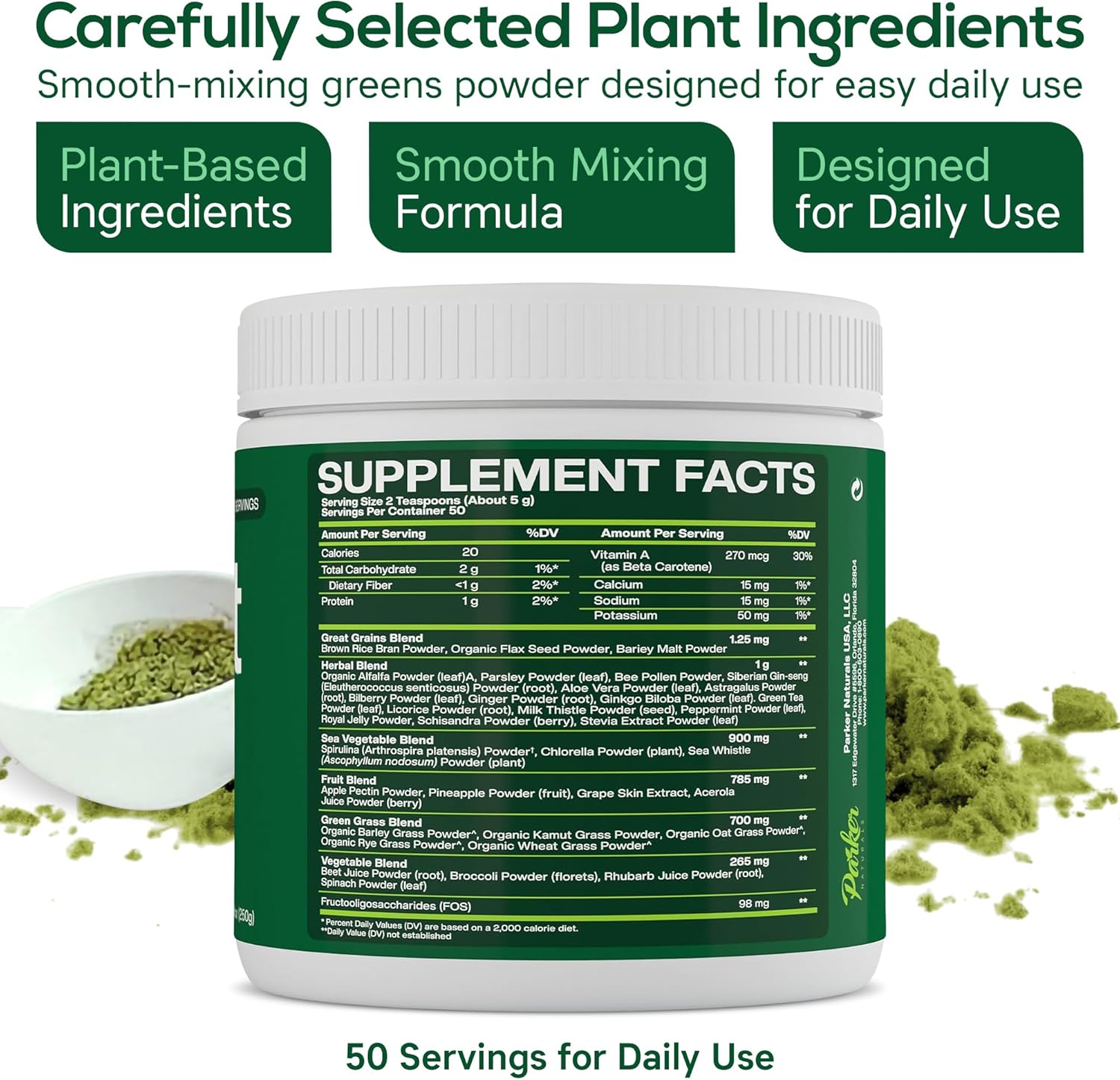 Boost UltraGreens Super Greens Powder - Organic Spirulina, Grasses & Antioxidants | Premium Superfood for Daily Energy | Detox & Whole-Body Wellness - 50 Servings - Image 8